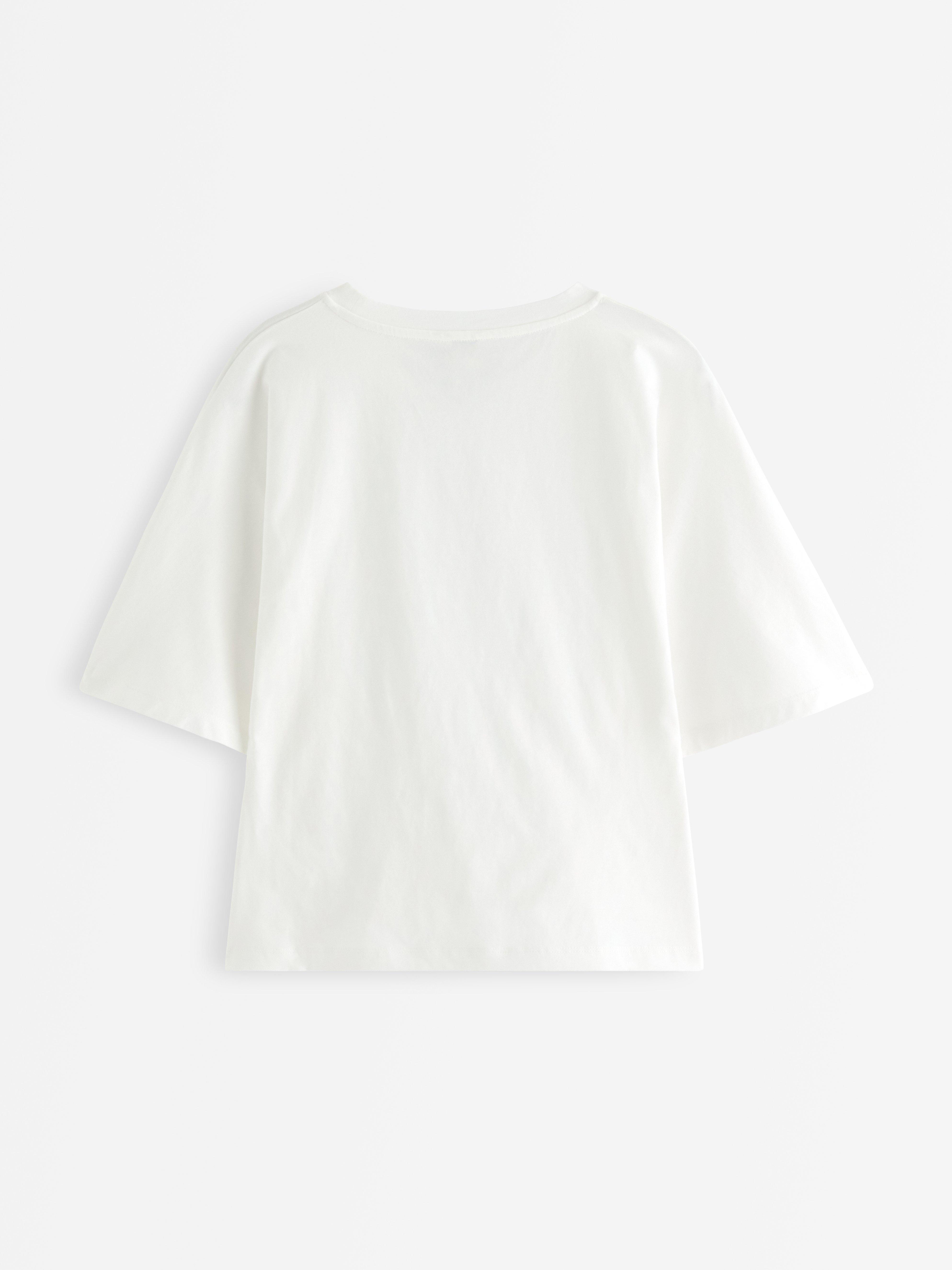 T-shirt - Dame - Hvit