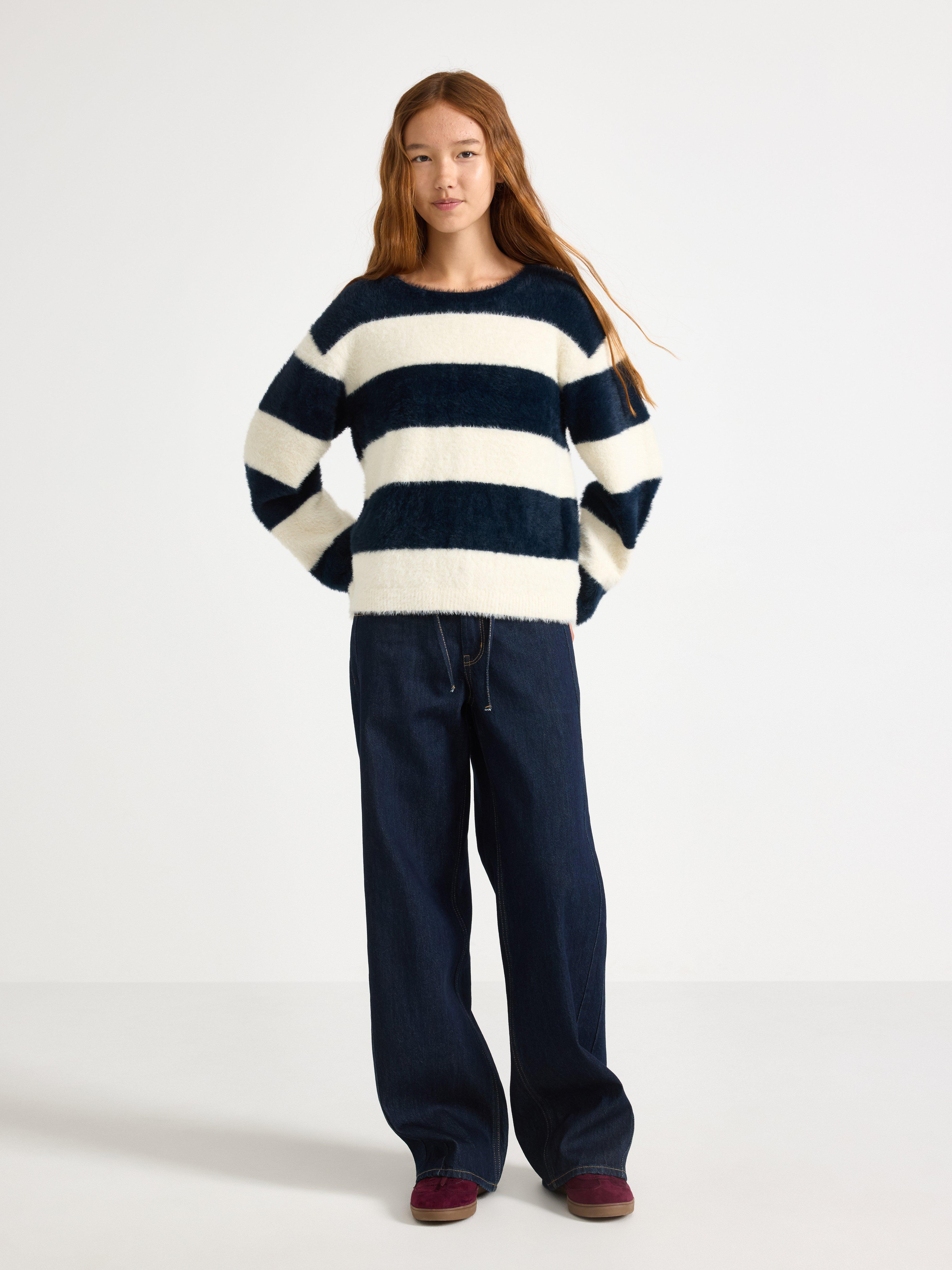 Sweater - Børn - Blå