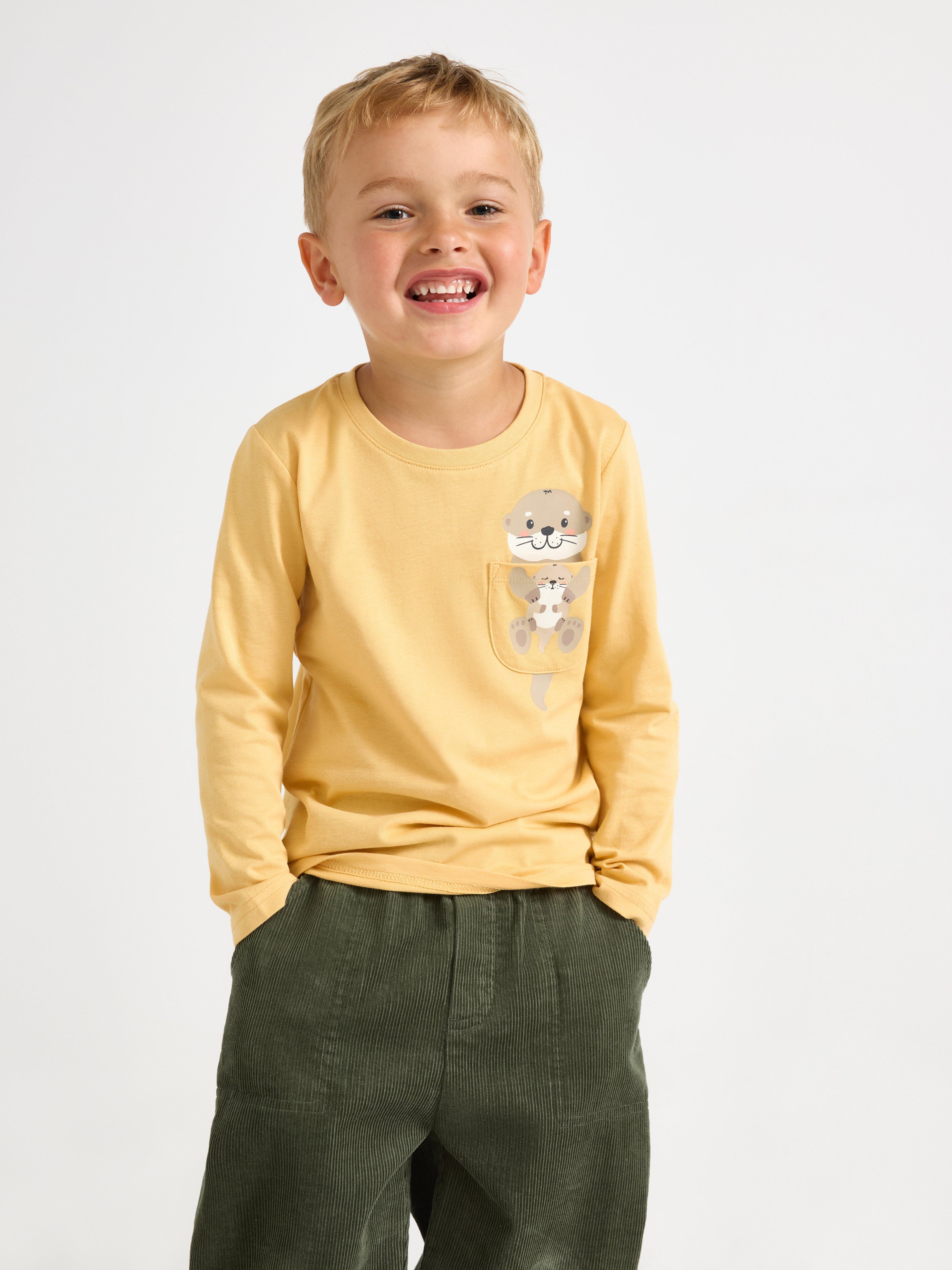 Top - Kids Wear - Yellow