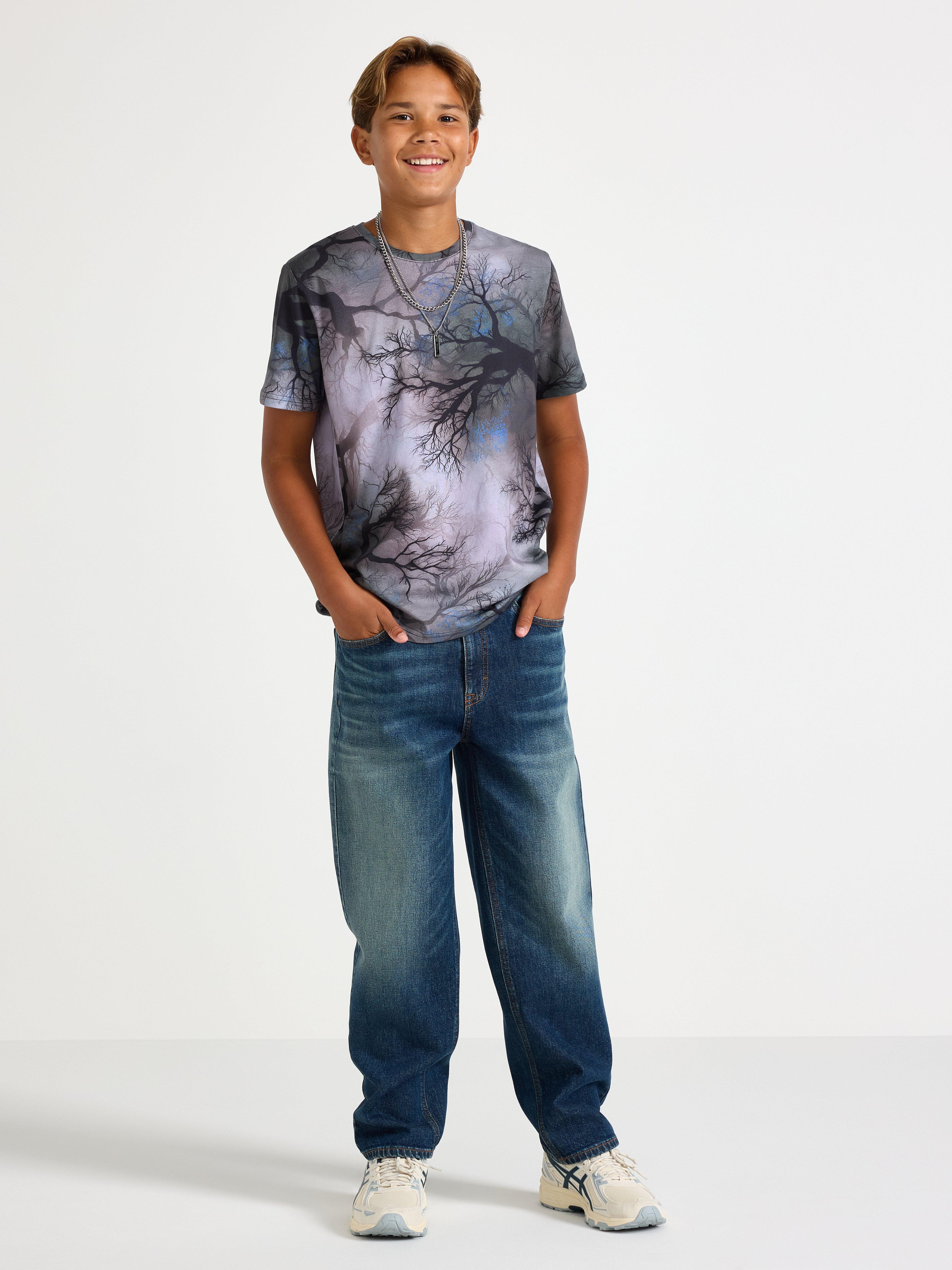 T-shirt -  - Black