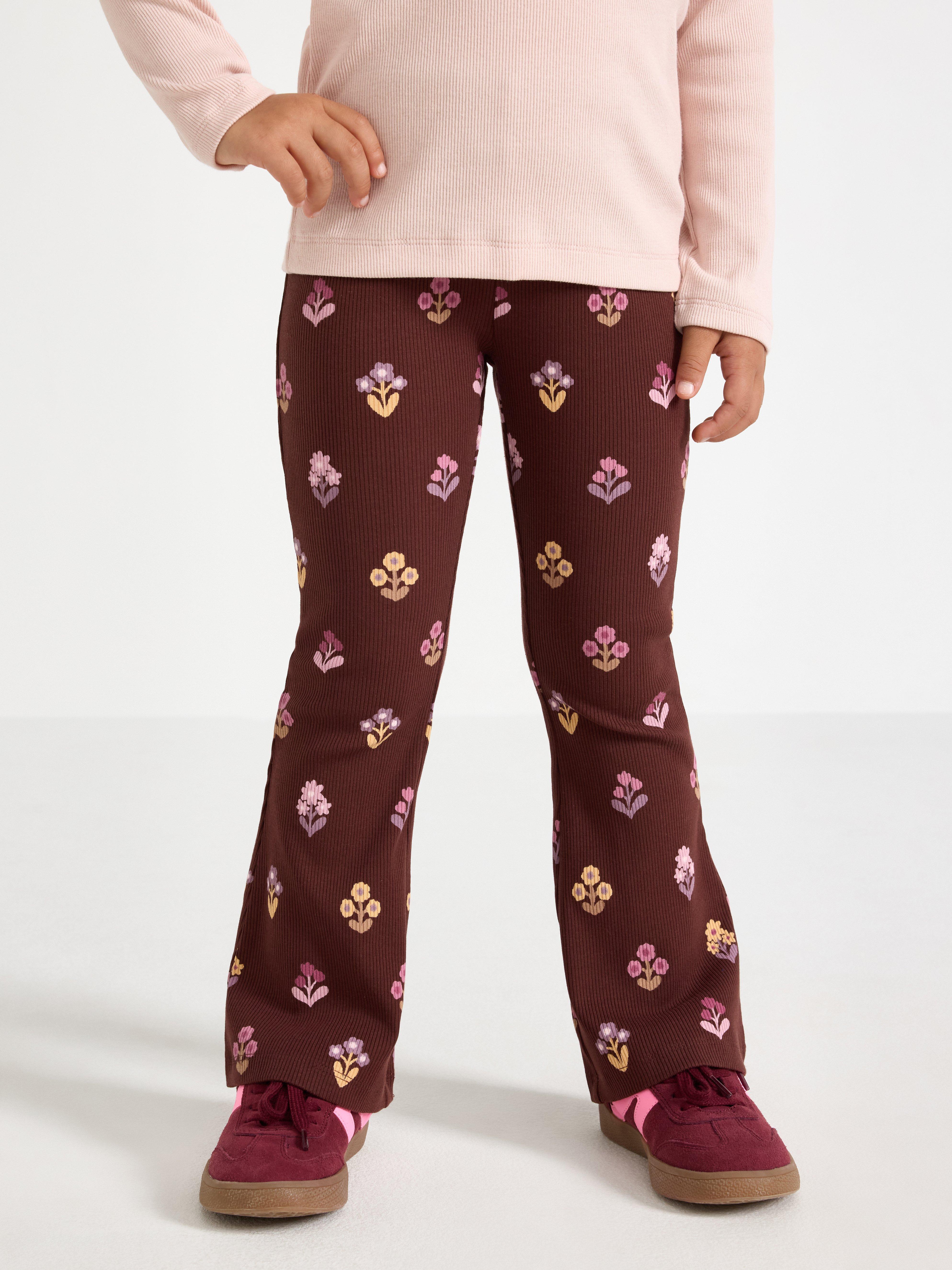 Leggings - Kids Wear - Brown