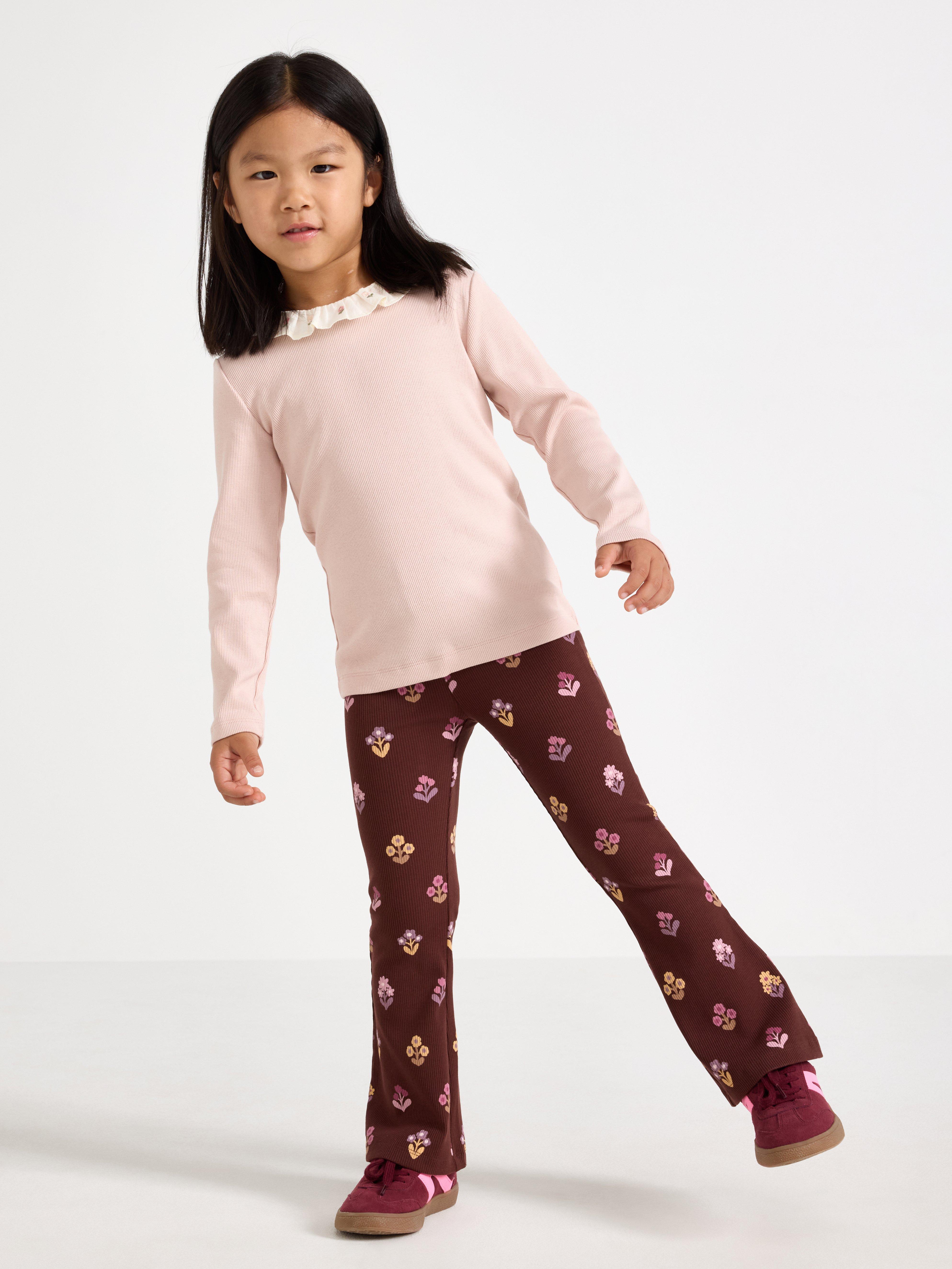 Leggings - Kids Wear - Brown