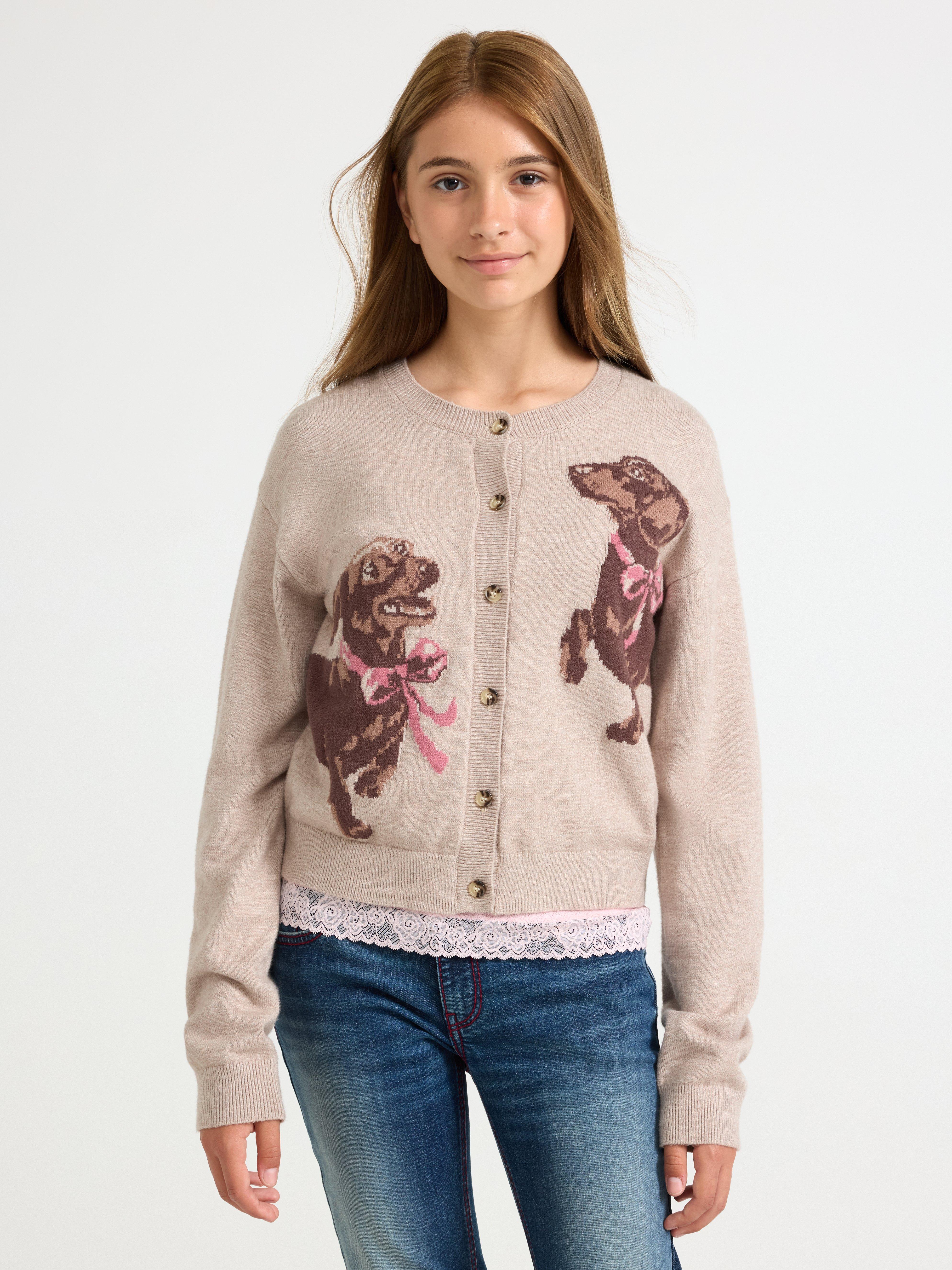 Cardigan - Kids Wear - Beige