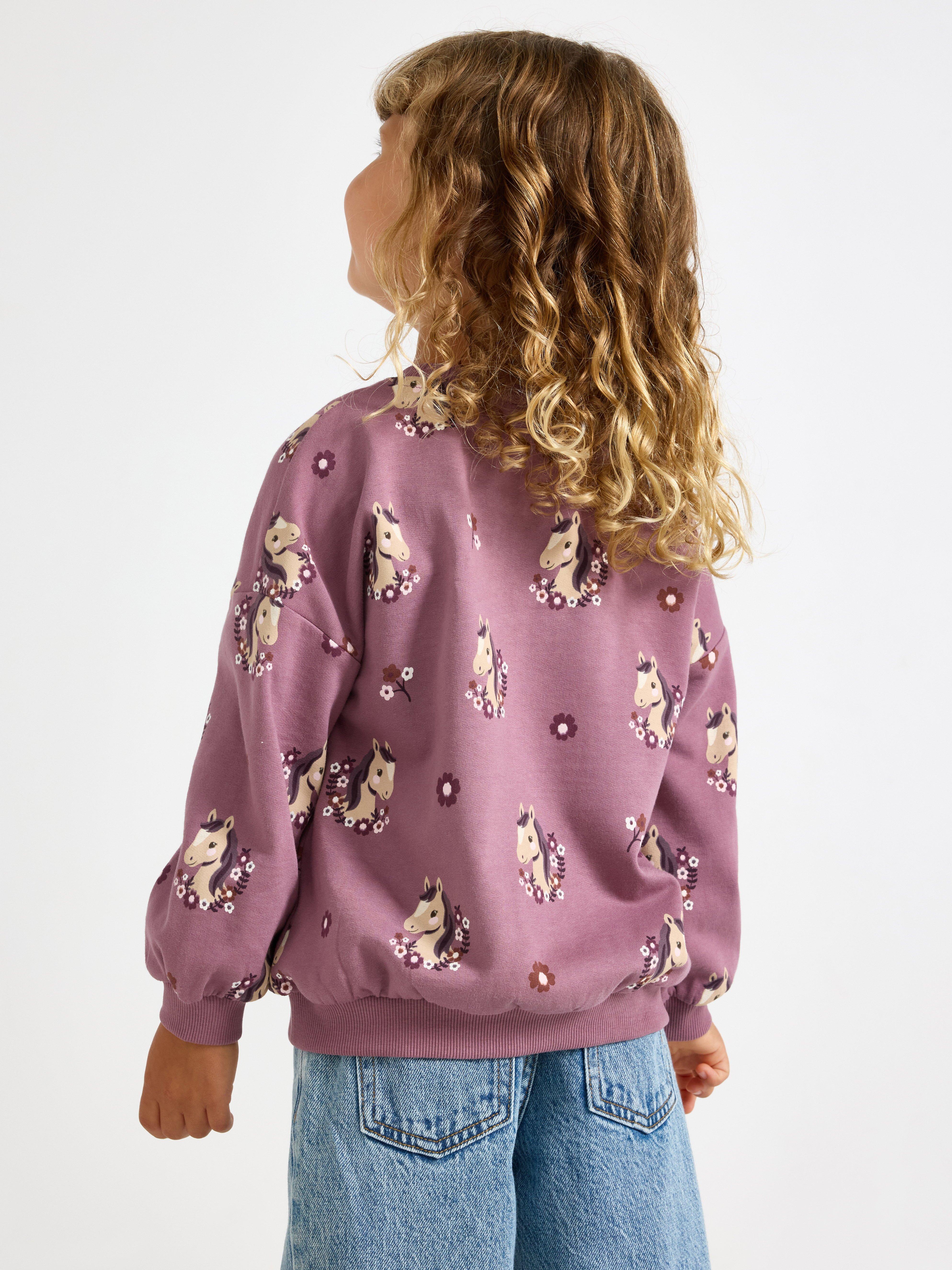 Sweatshirt - Kids Wear - Lilac