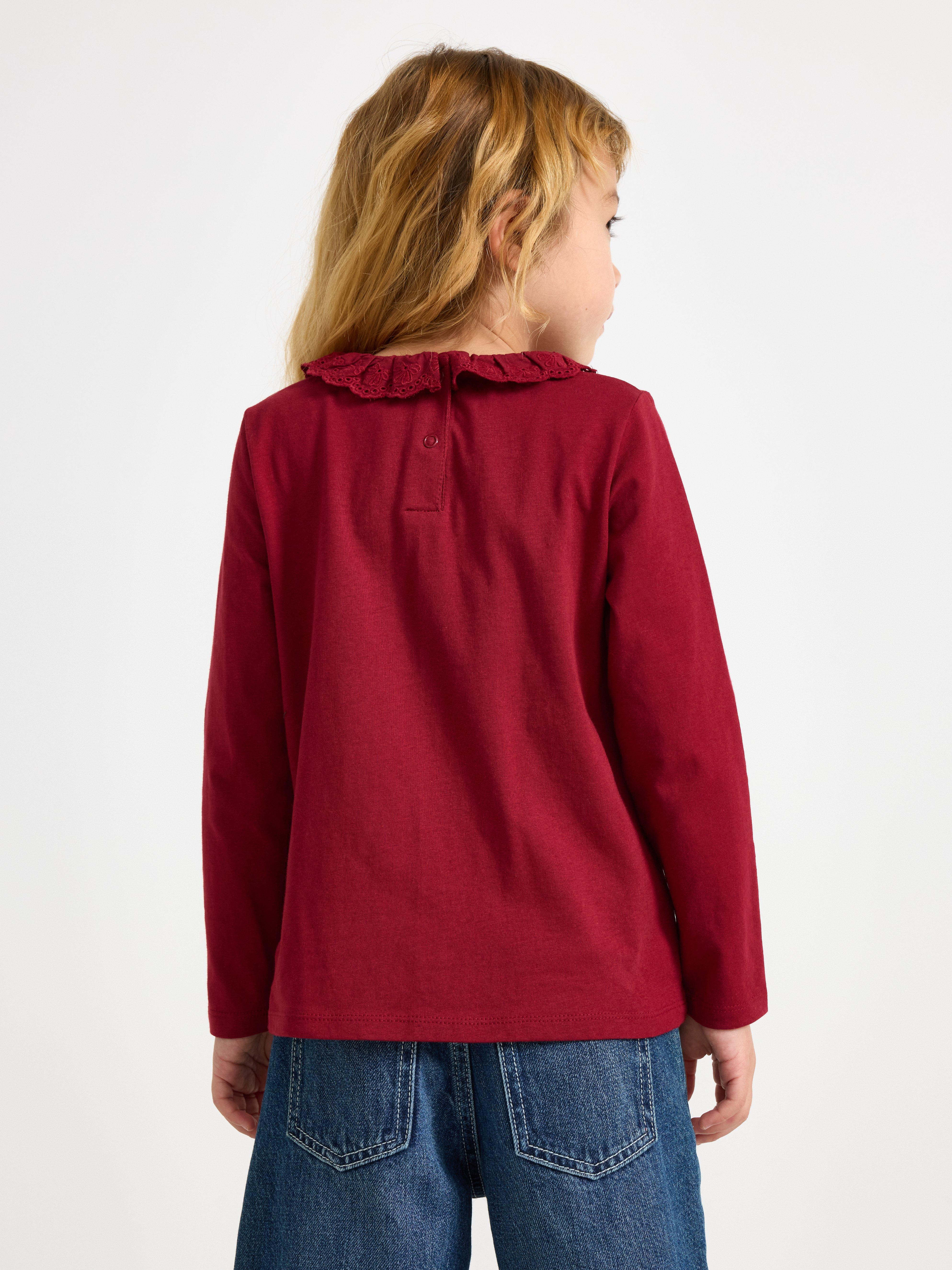Top - Kids Wear - Red