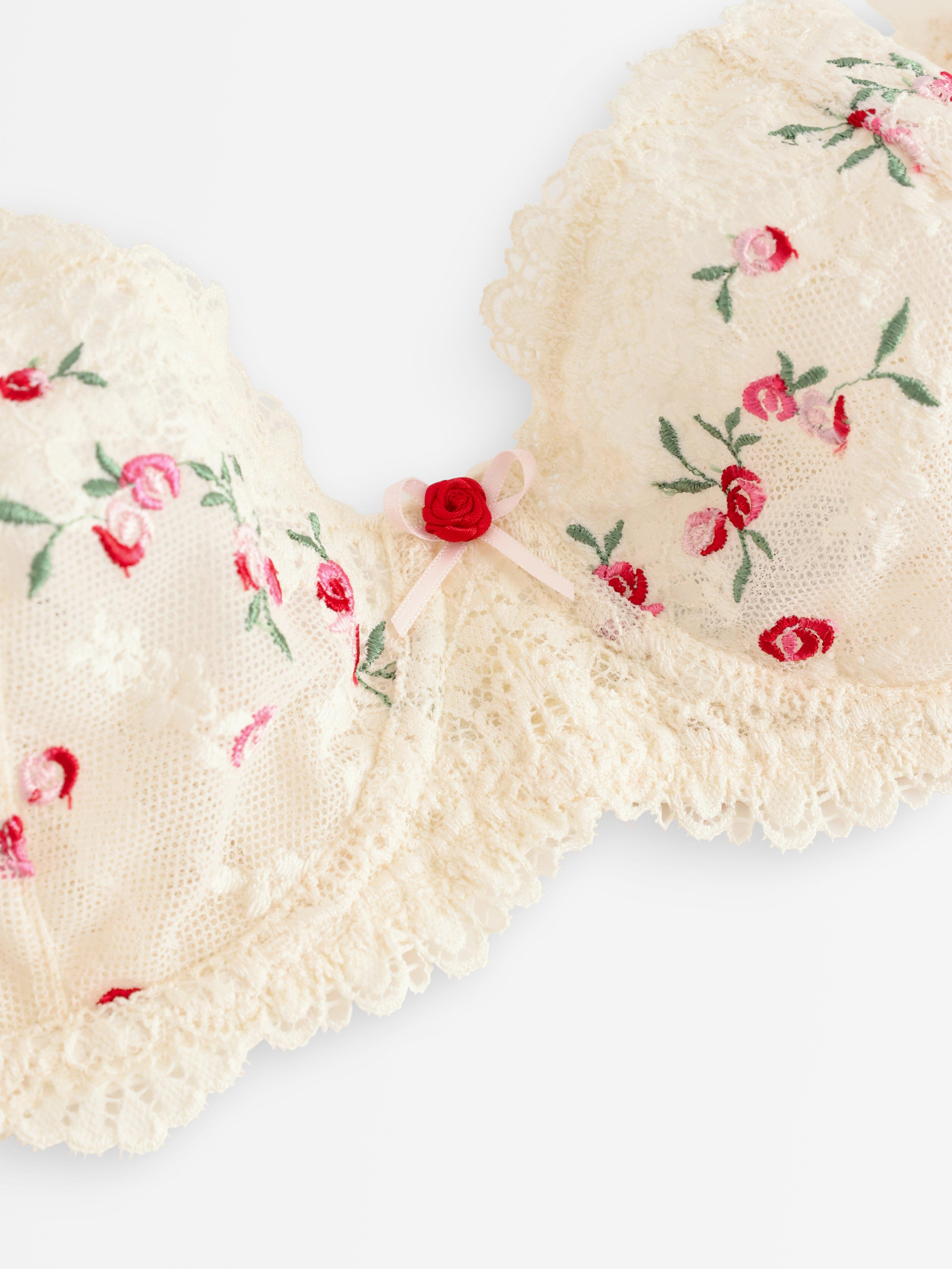 Unpadded Bra - Lingerie - White