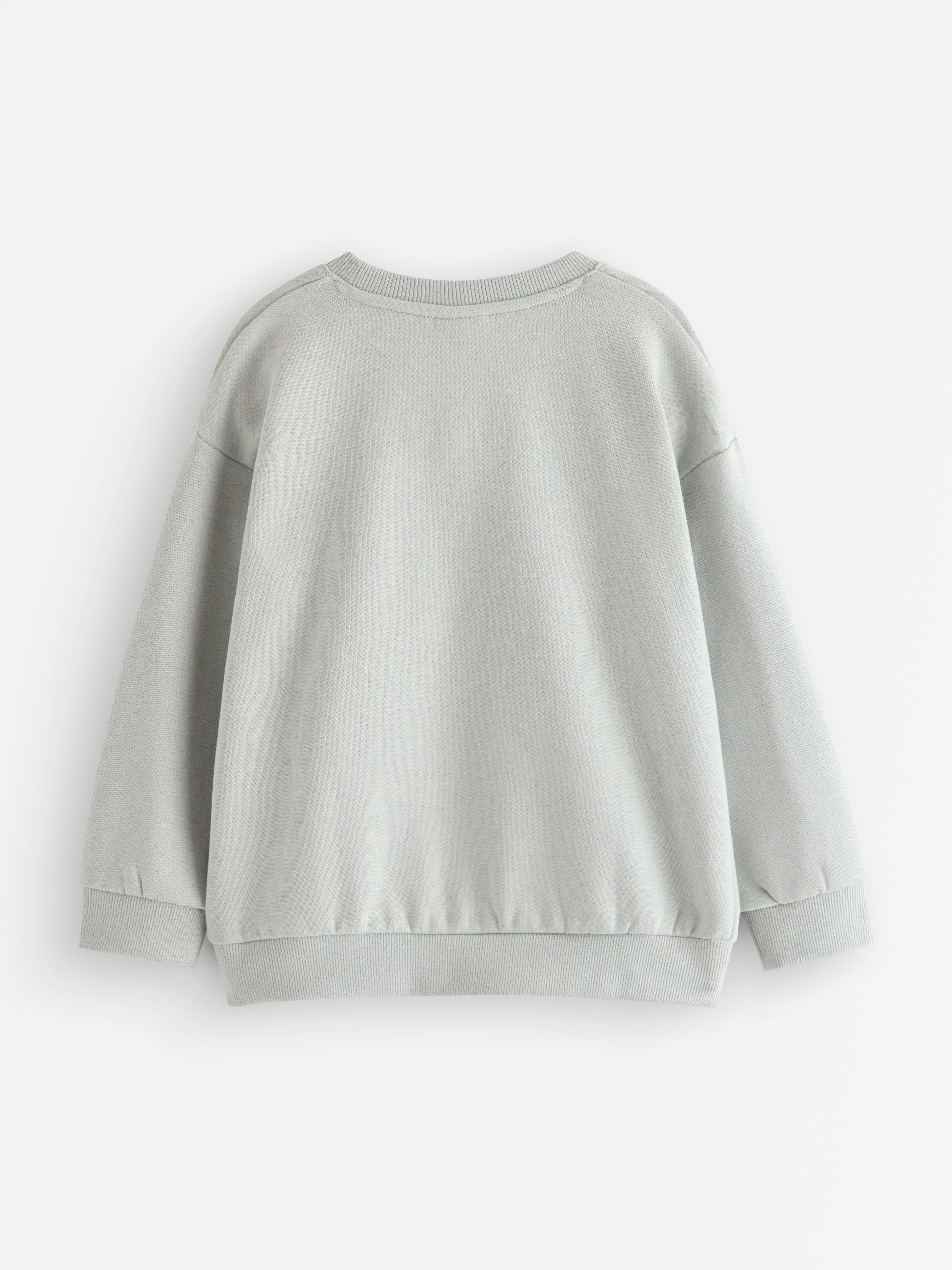 Sweatshirt - Barn - Turkos