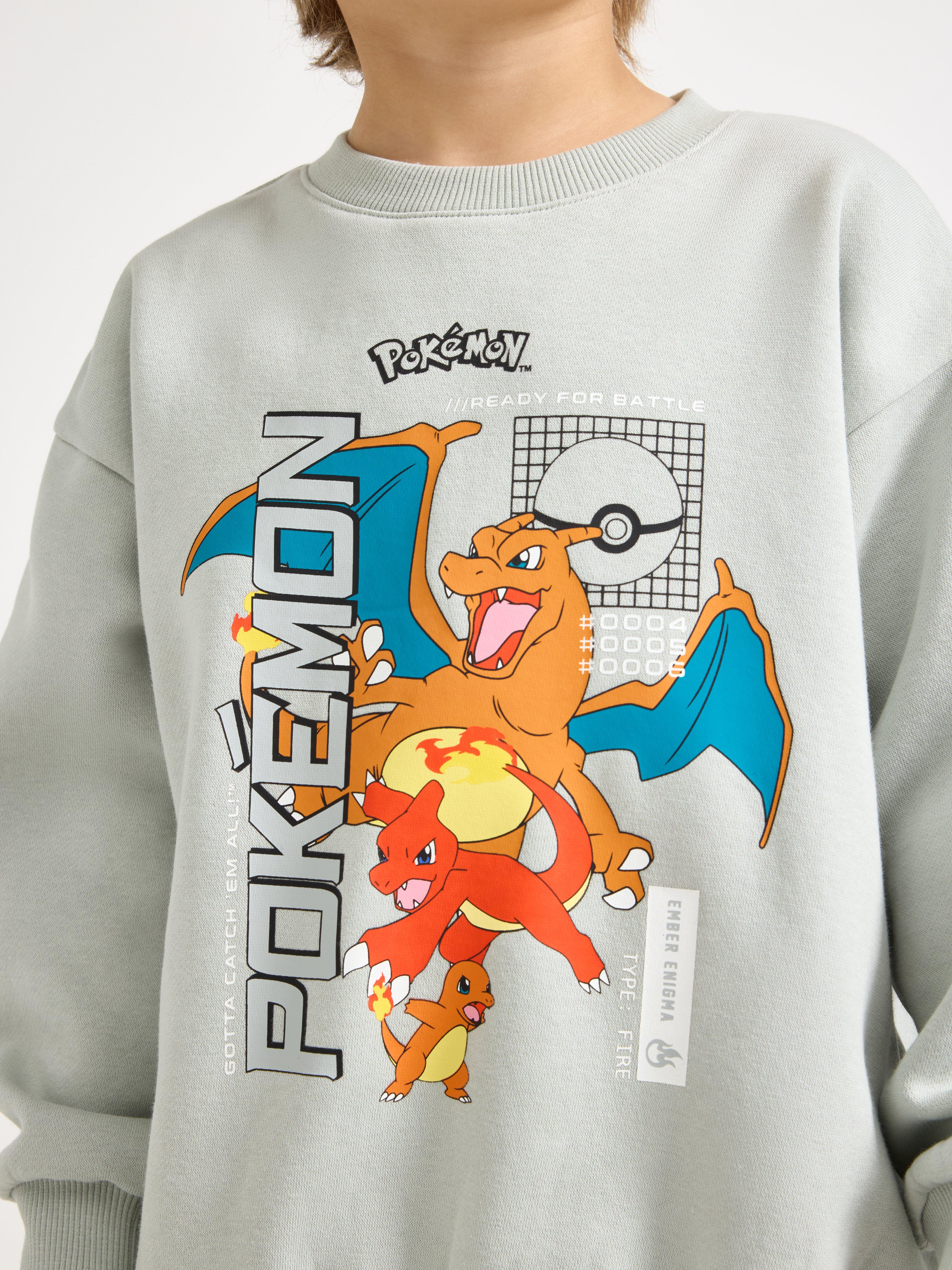 Sweatshirt - Barn - Turkos