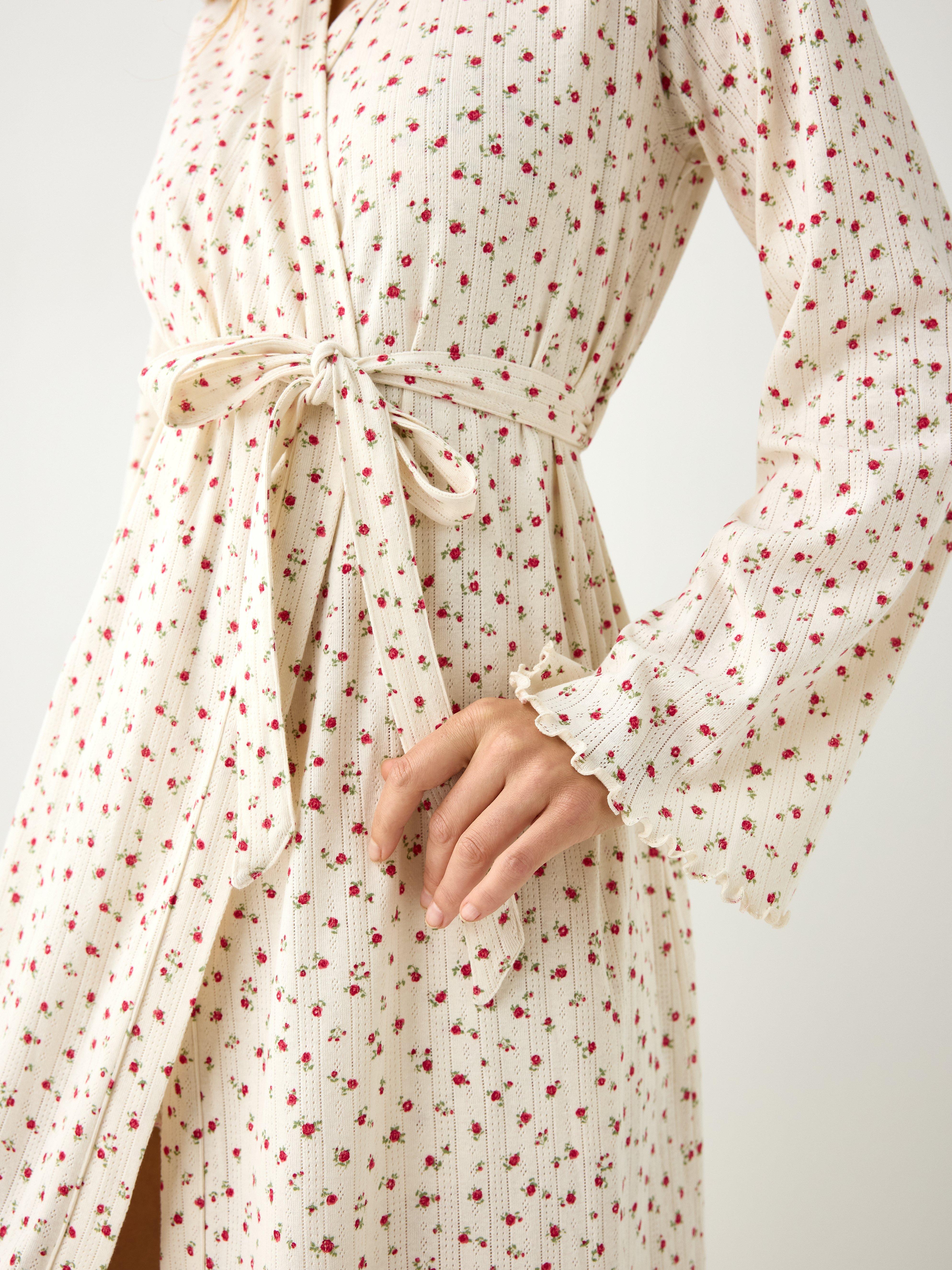 Bathrobe - Lingerie - Red