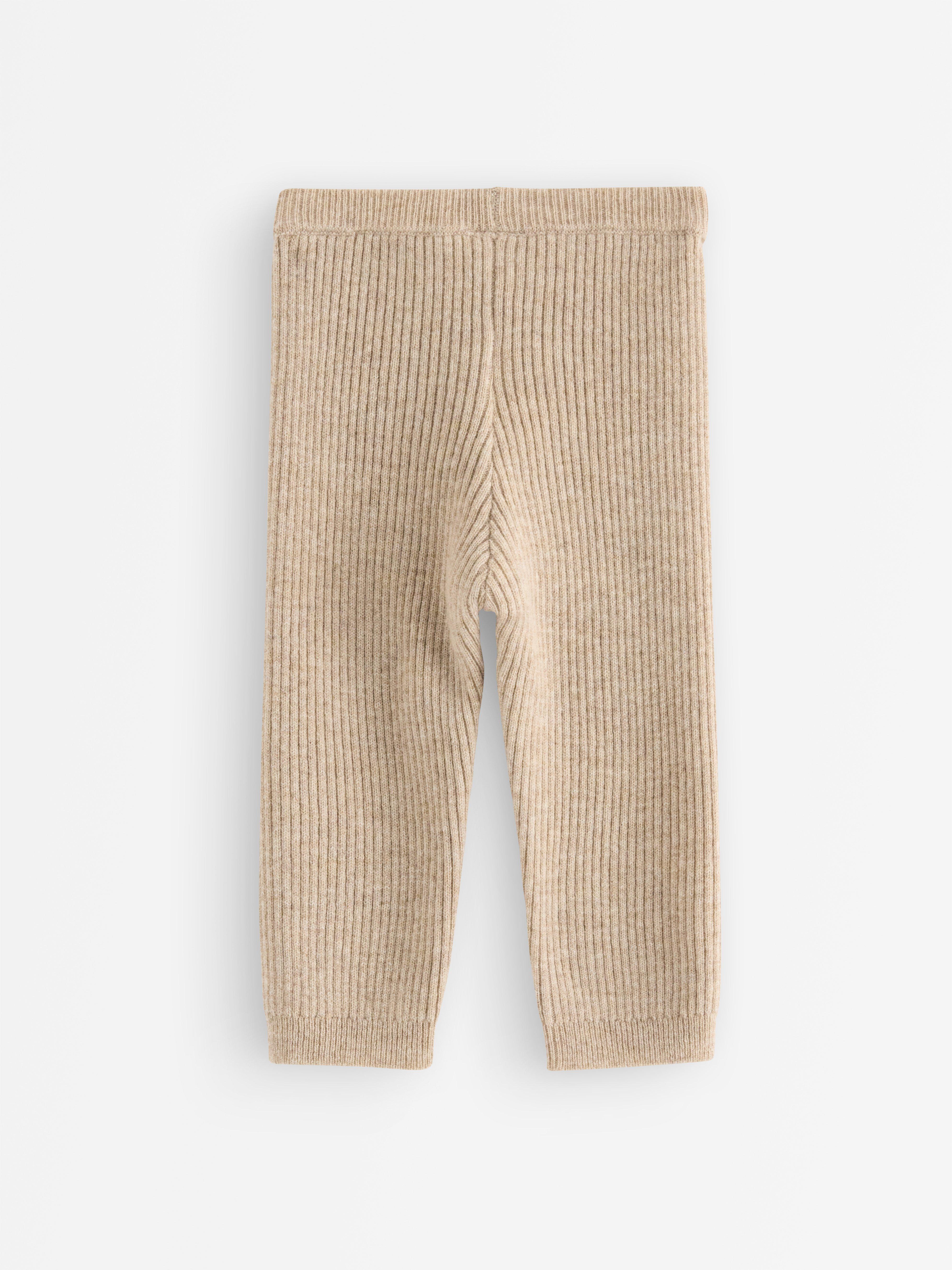 Leggings -  - Beige