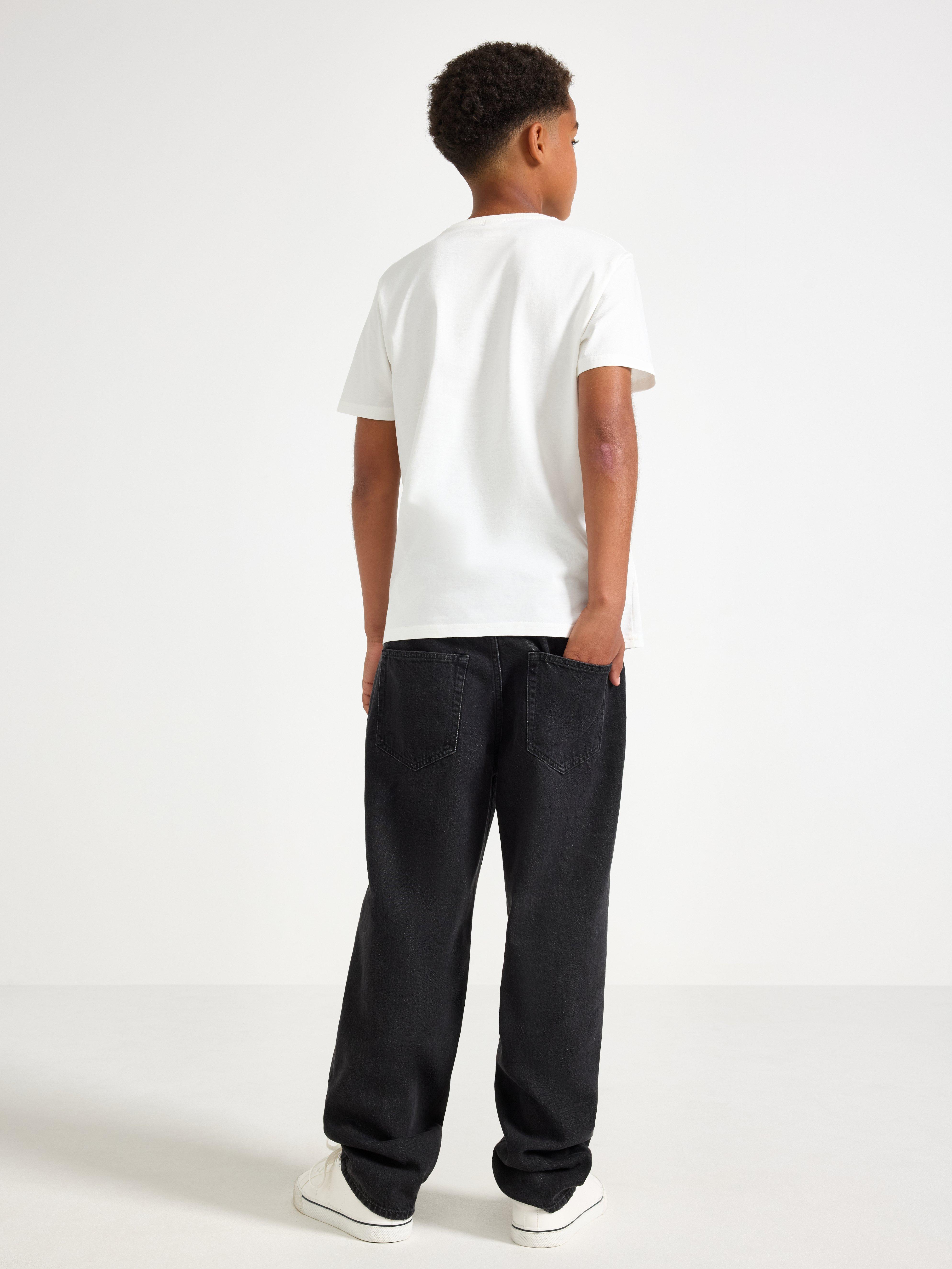 Jeans - Barn - Svart