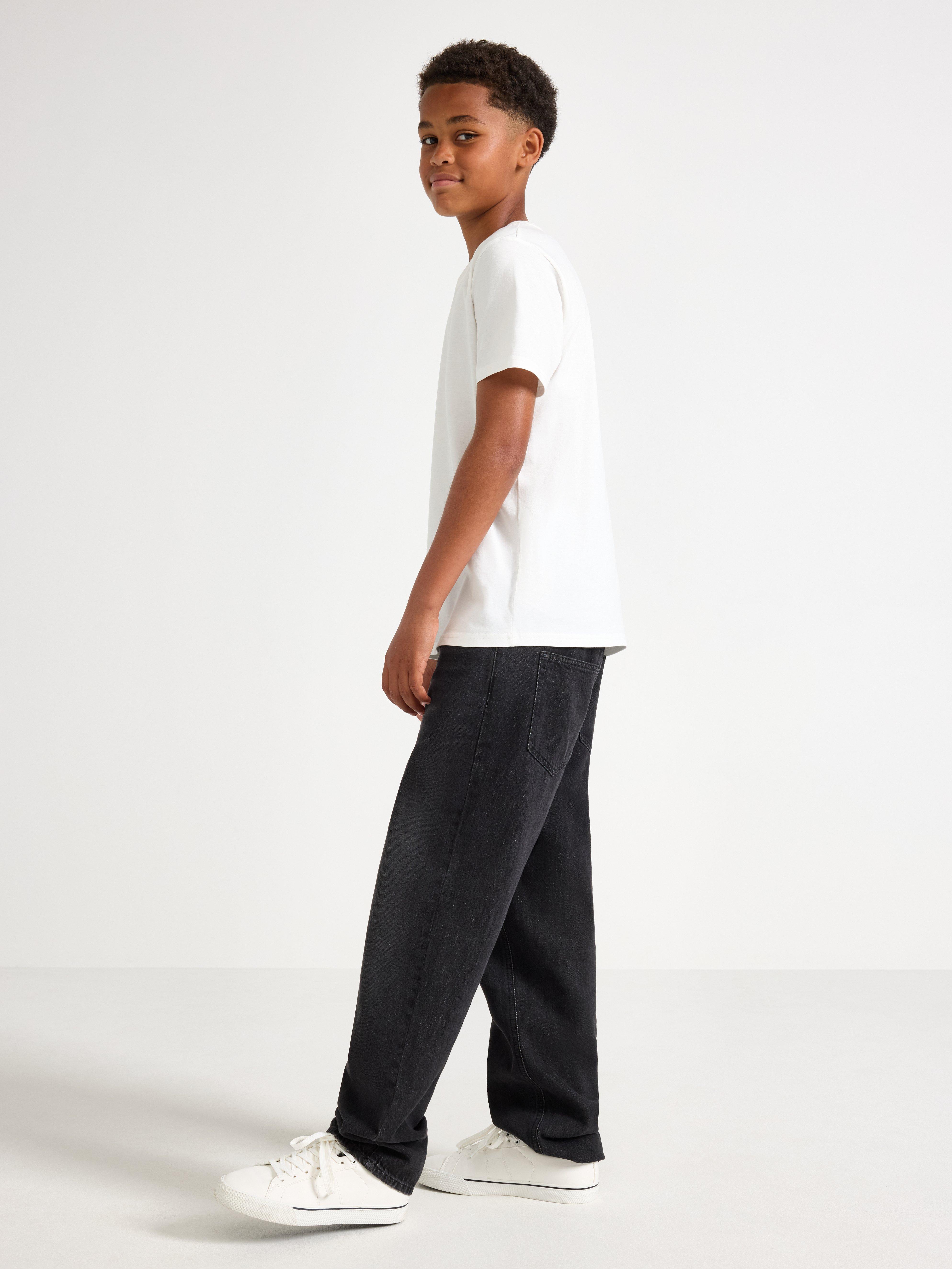 Jeans - Barn - Svart