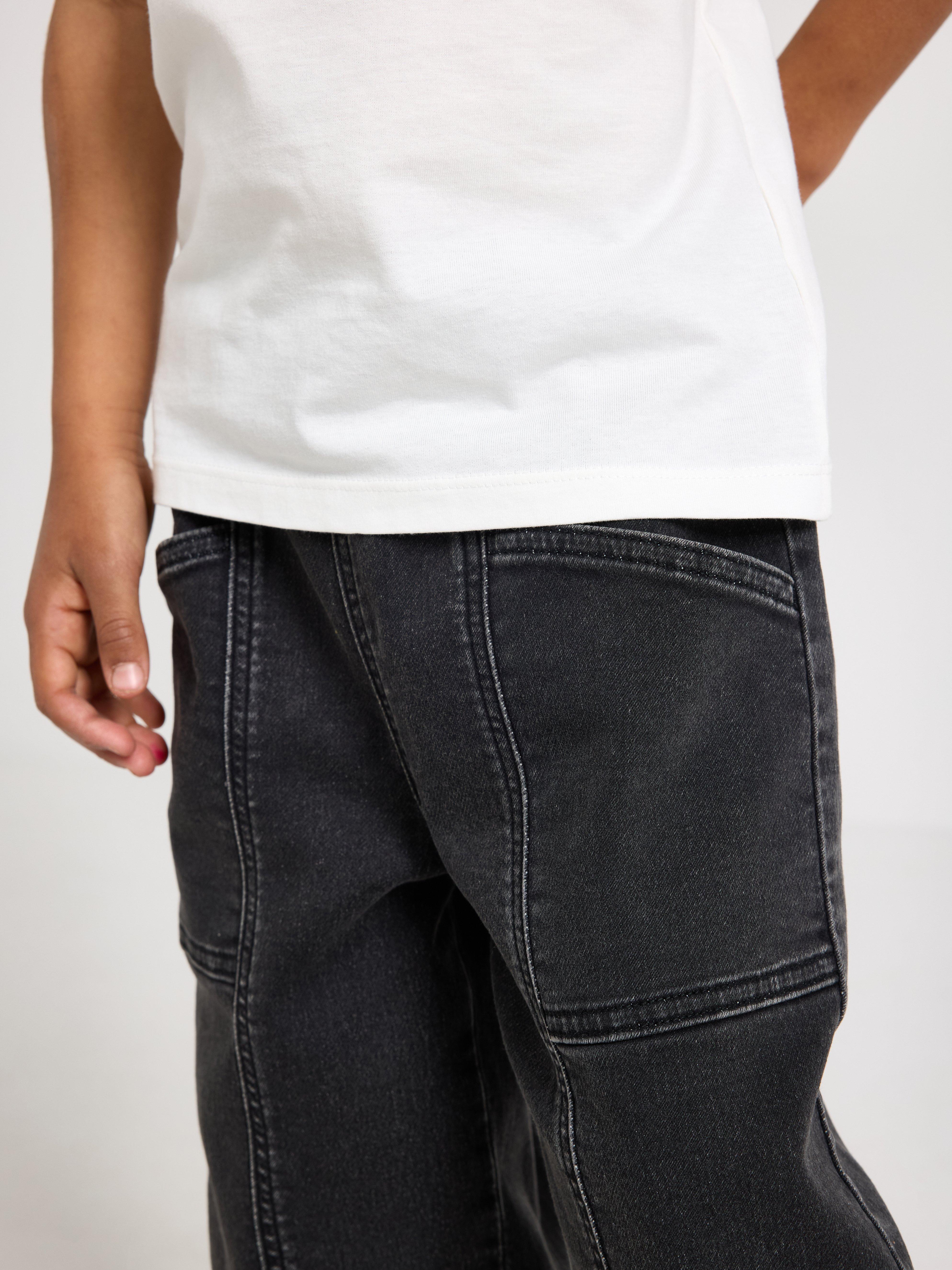 Jeans - Barn - Svart