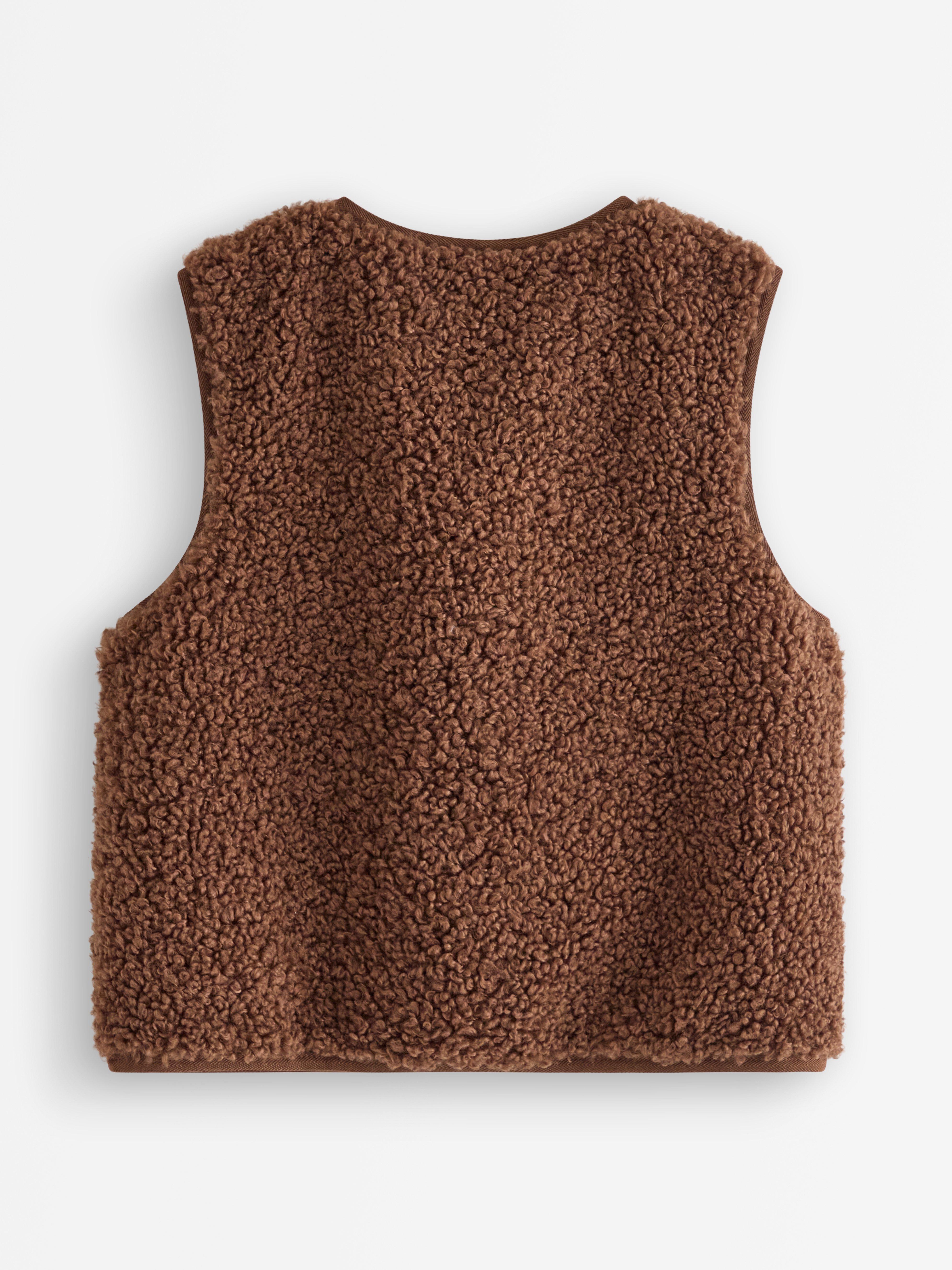 Vest -  - Brown