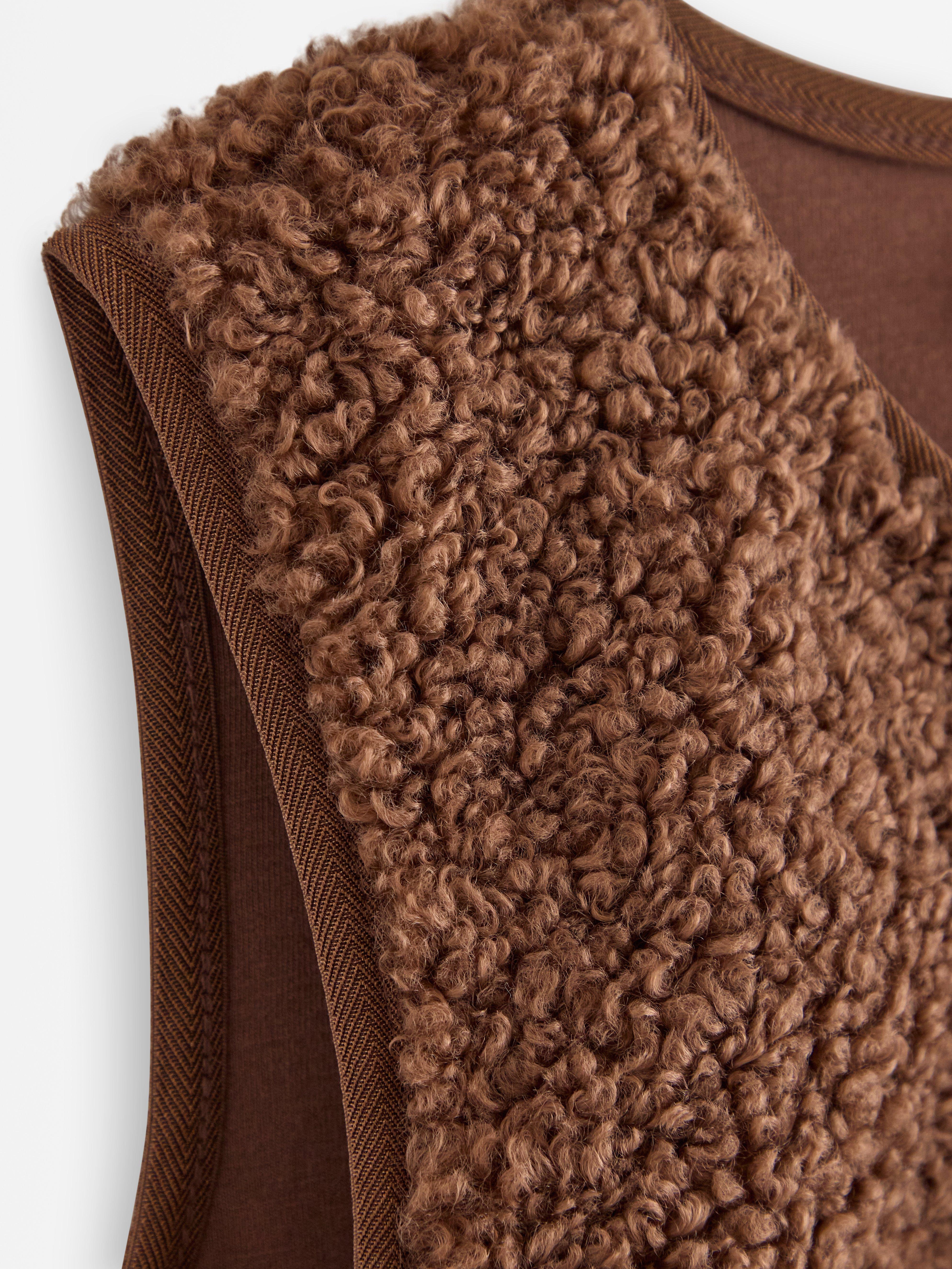 Vest -  - Brun