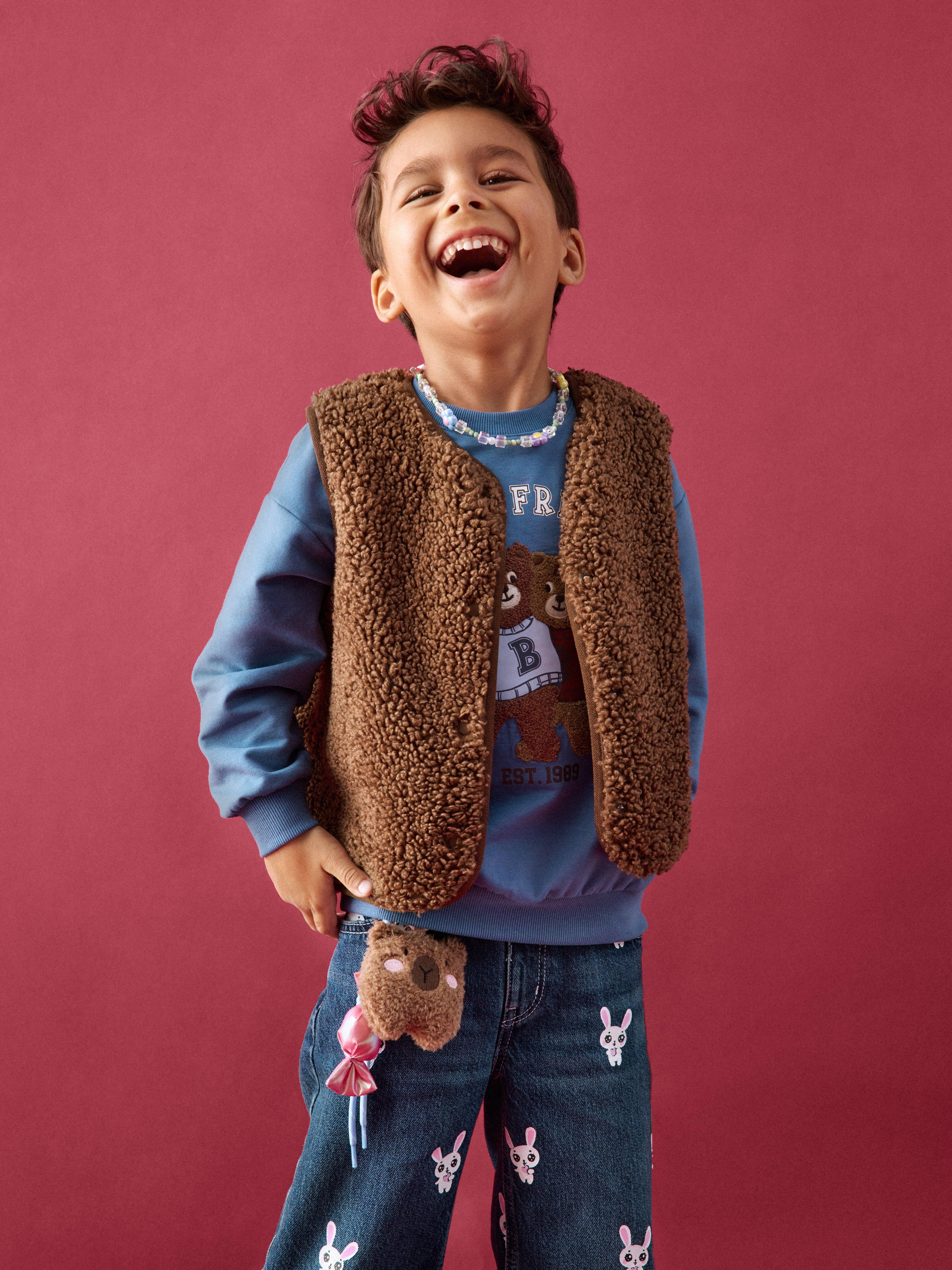 Vest -  - Brown