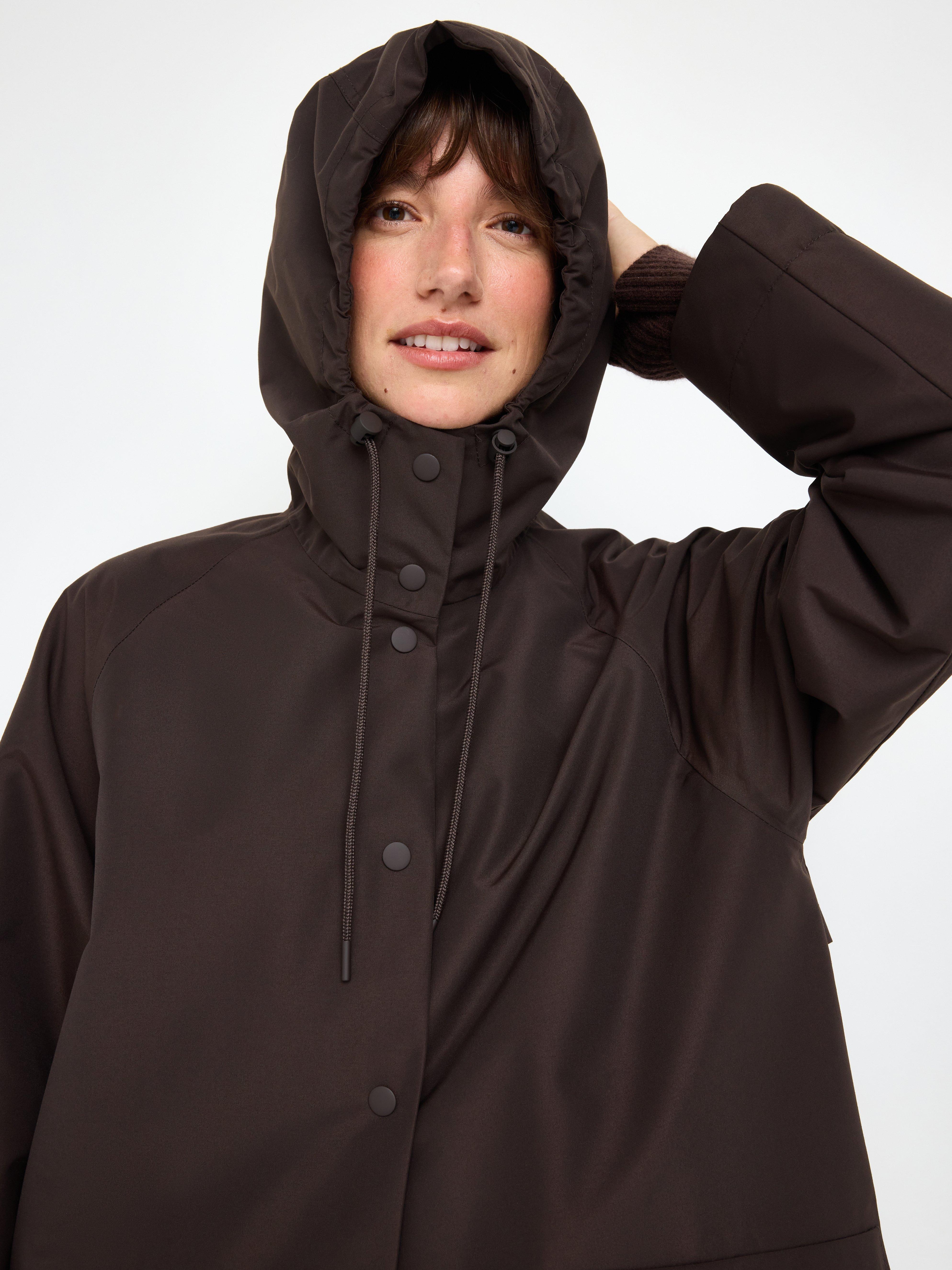 Rain jacket - Womens Wear - Brown