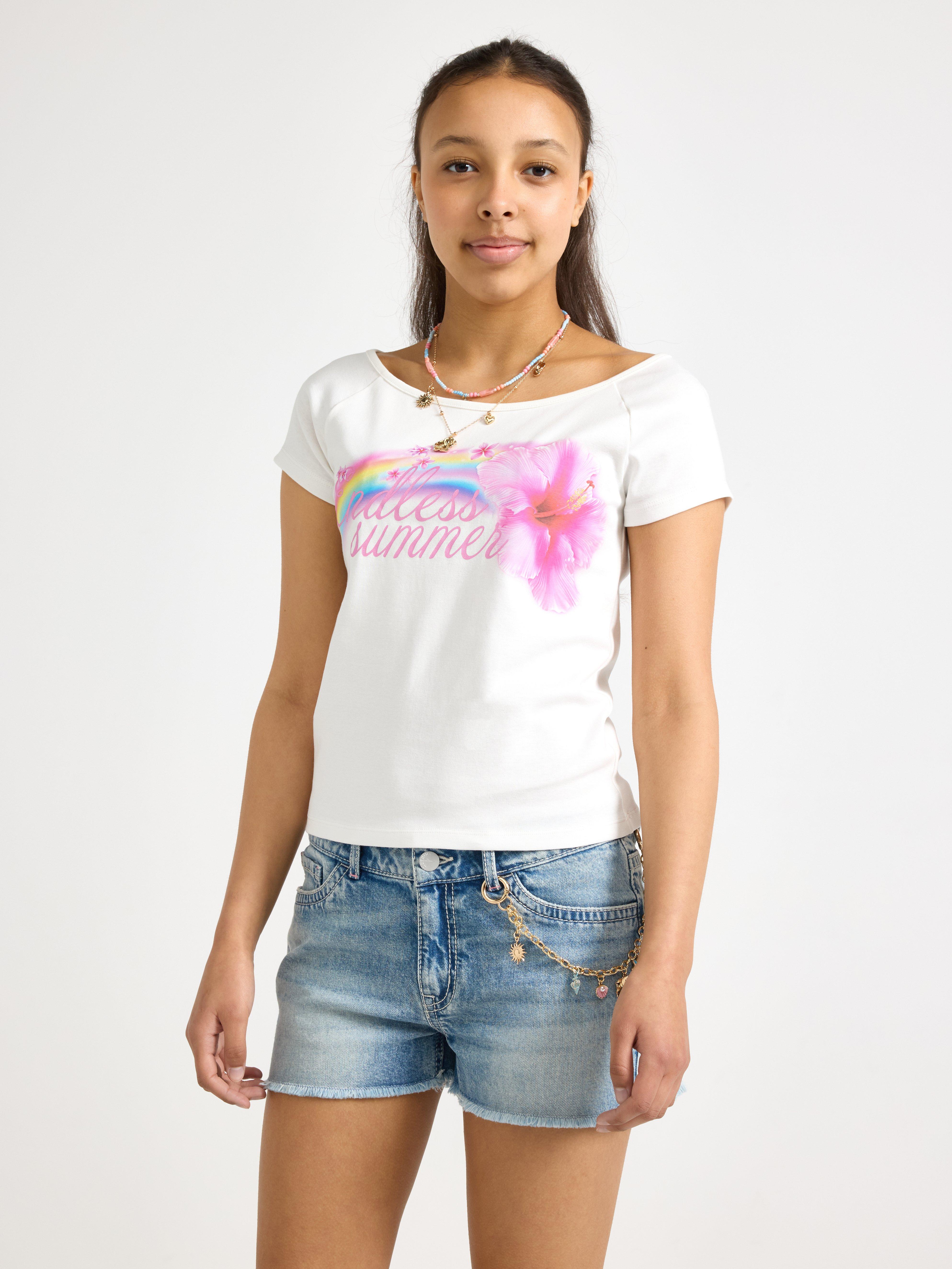 Top - Kids Wear - White