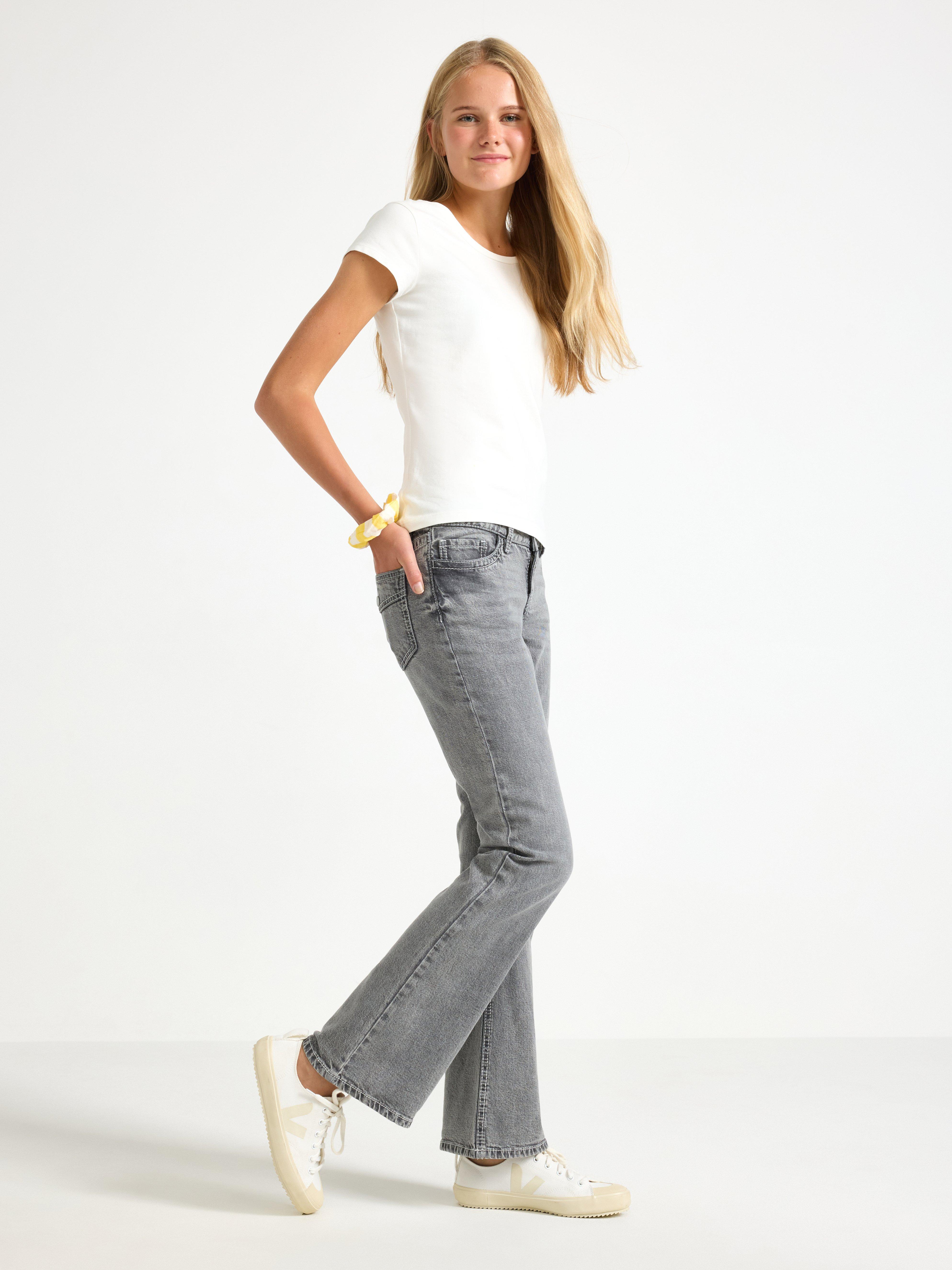Jeans -  - Grey