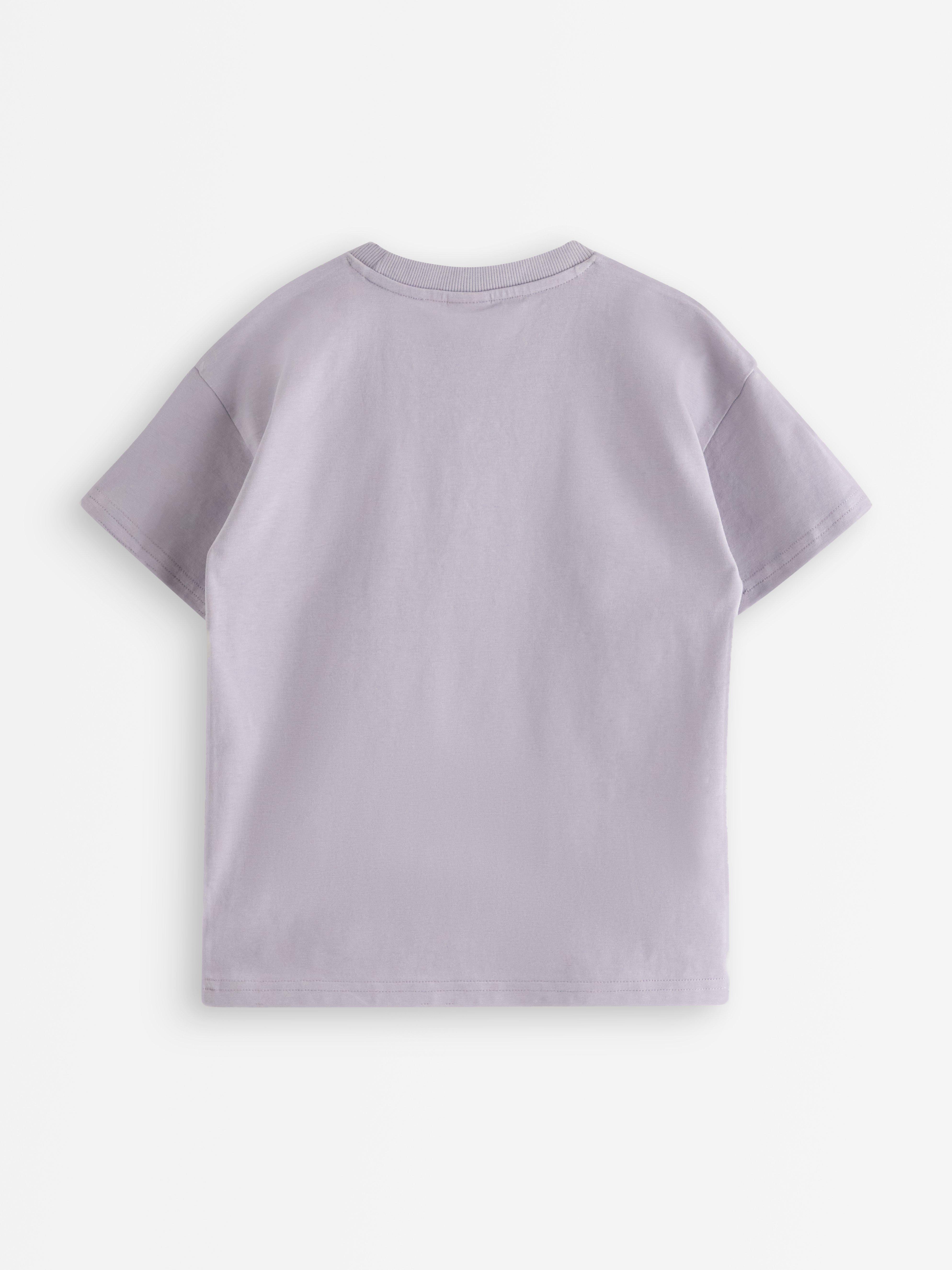 T-shirt - Børn - Lilla