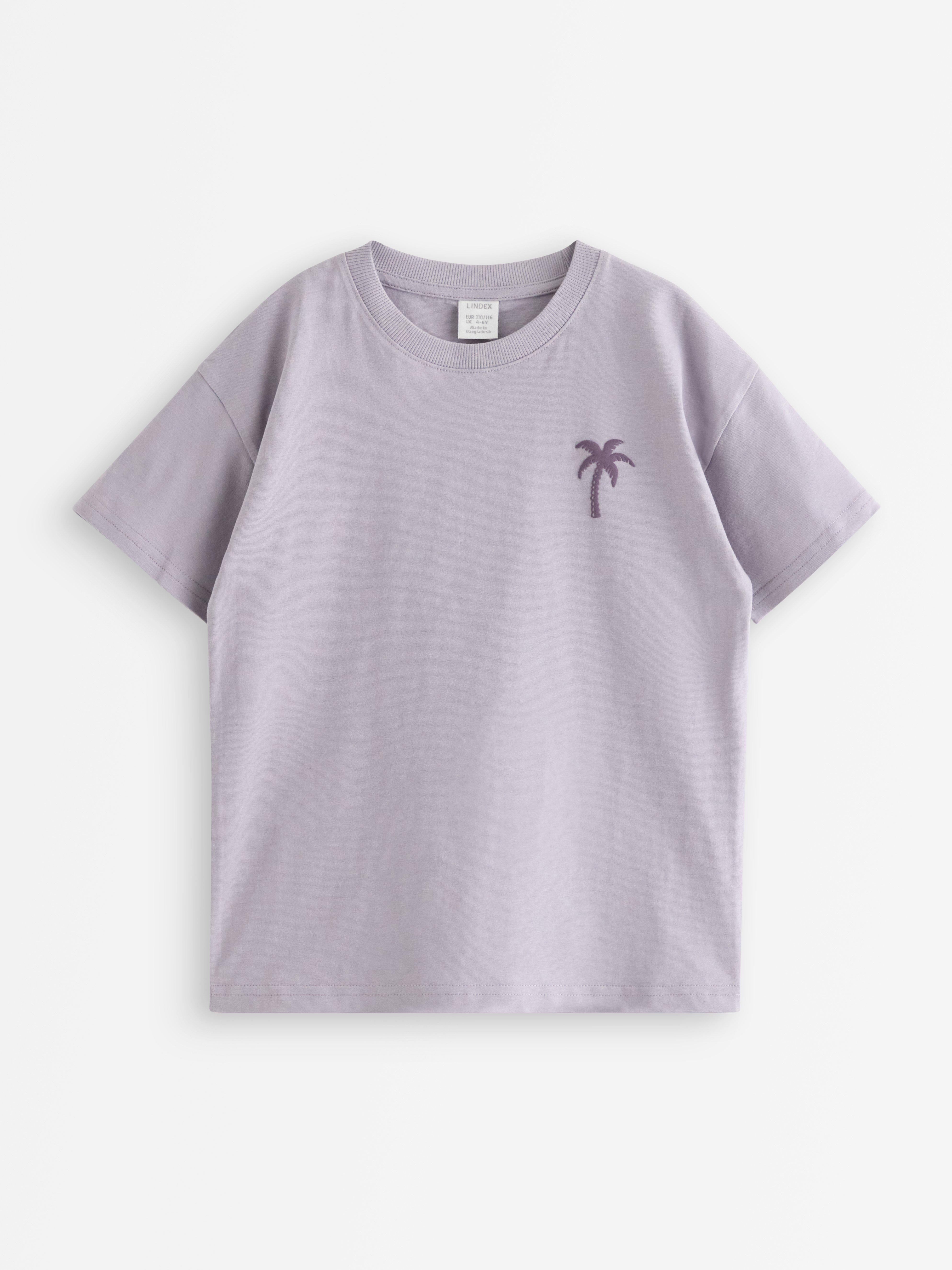 T-shirt - Barn - Lilla