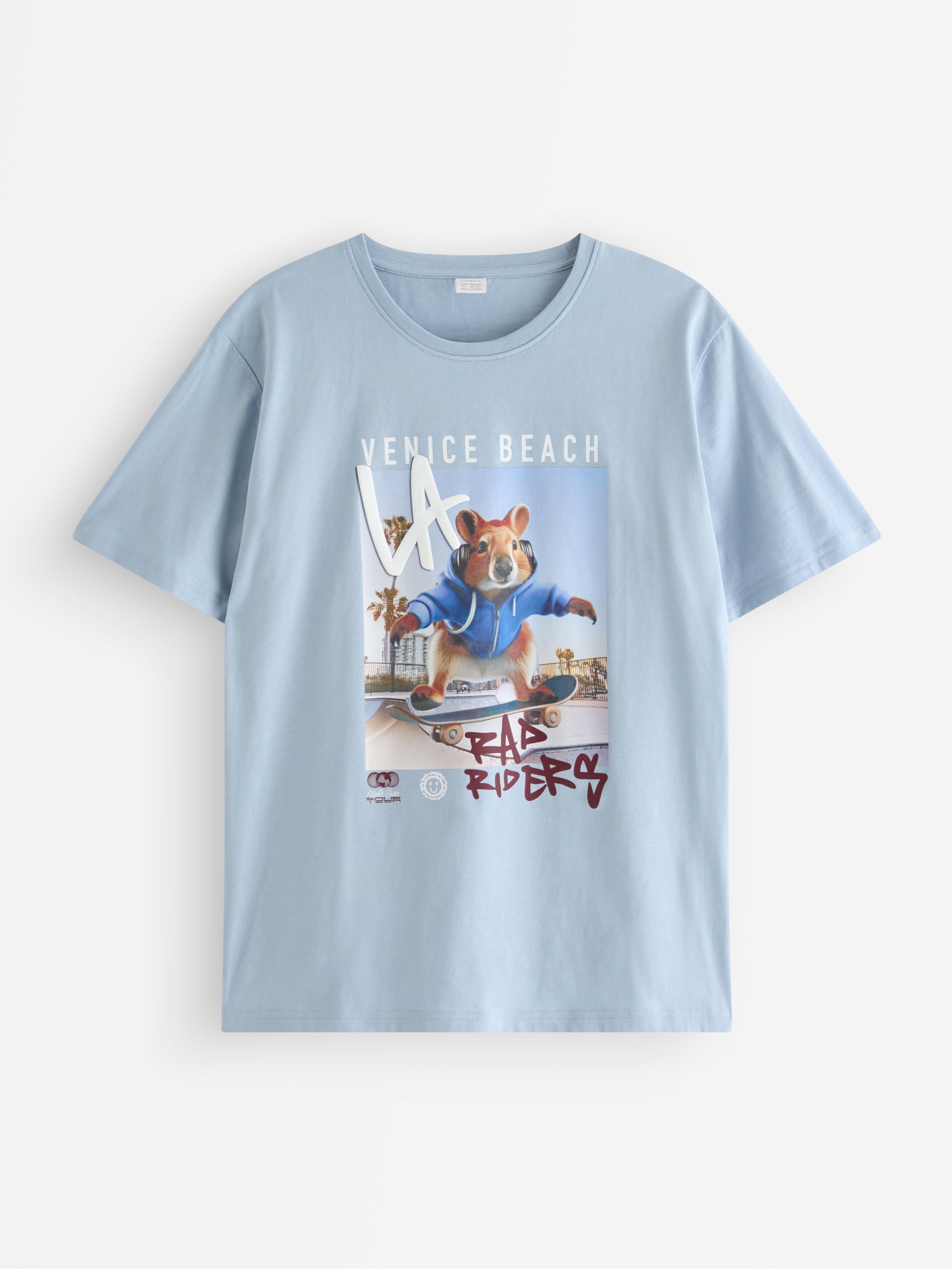 T-shirt - Barn - Blå