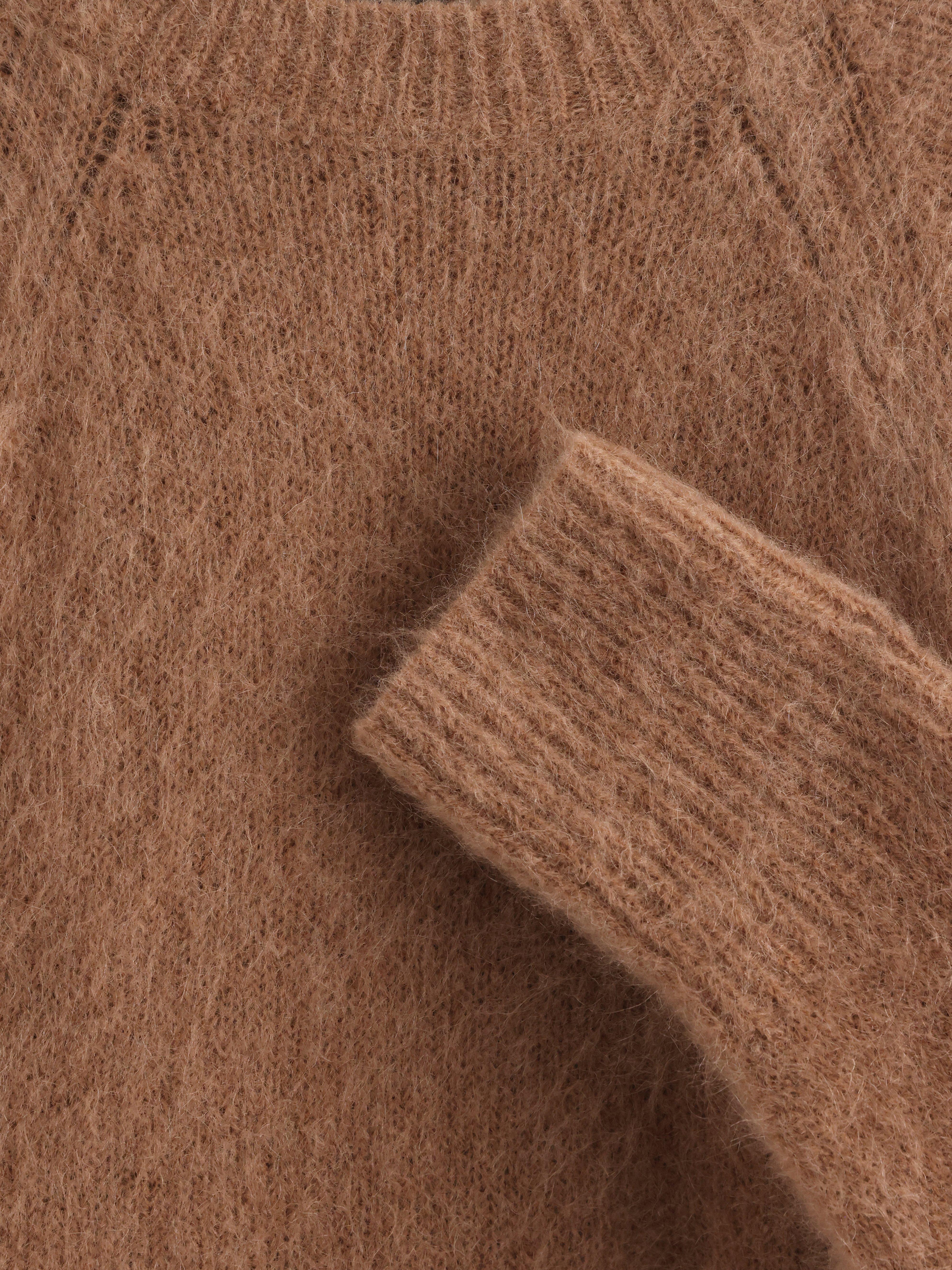 Sweater - Dame - Beige