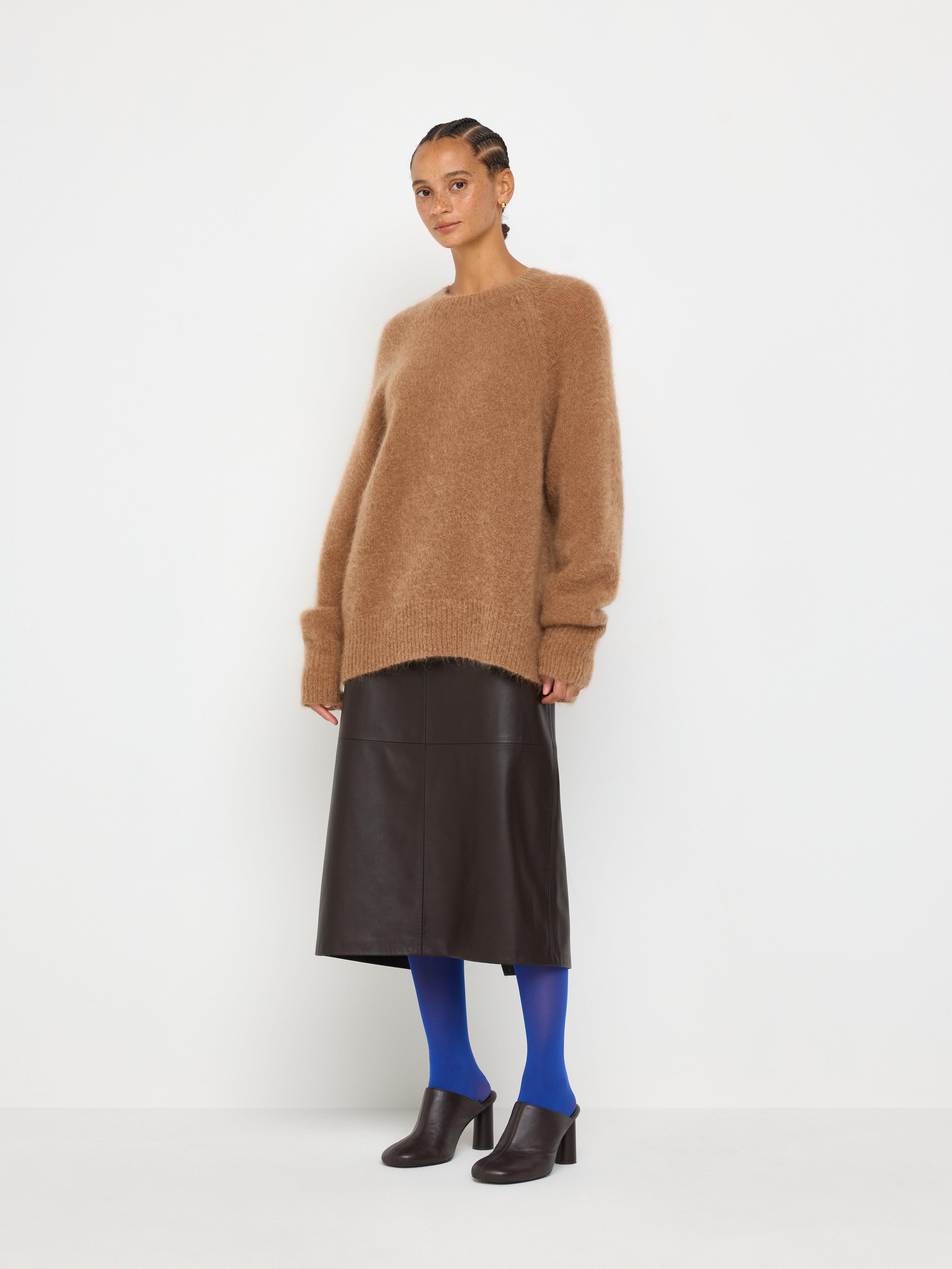 Sweater - Dame - Beige