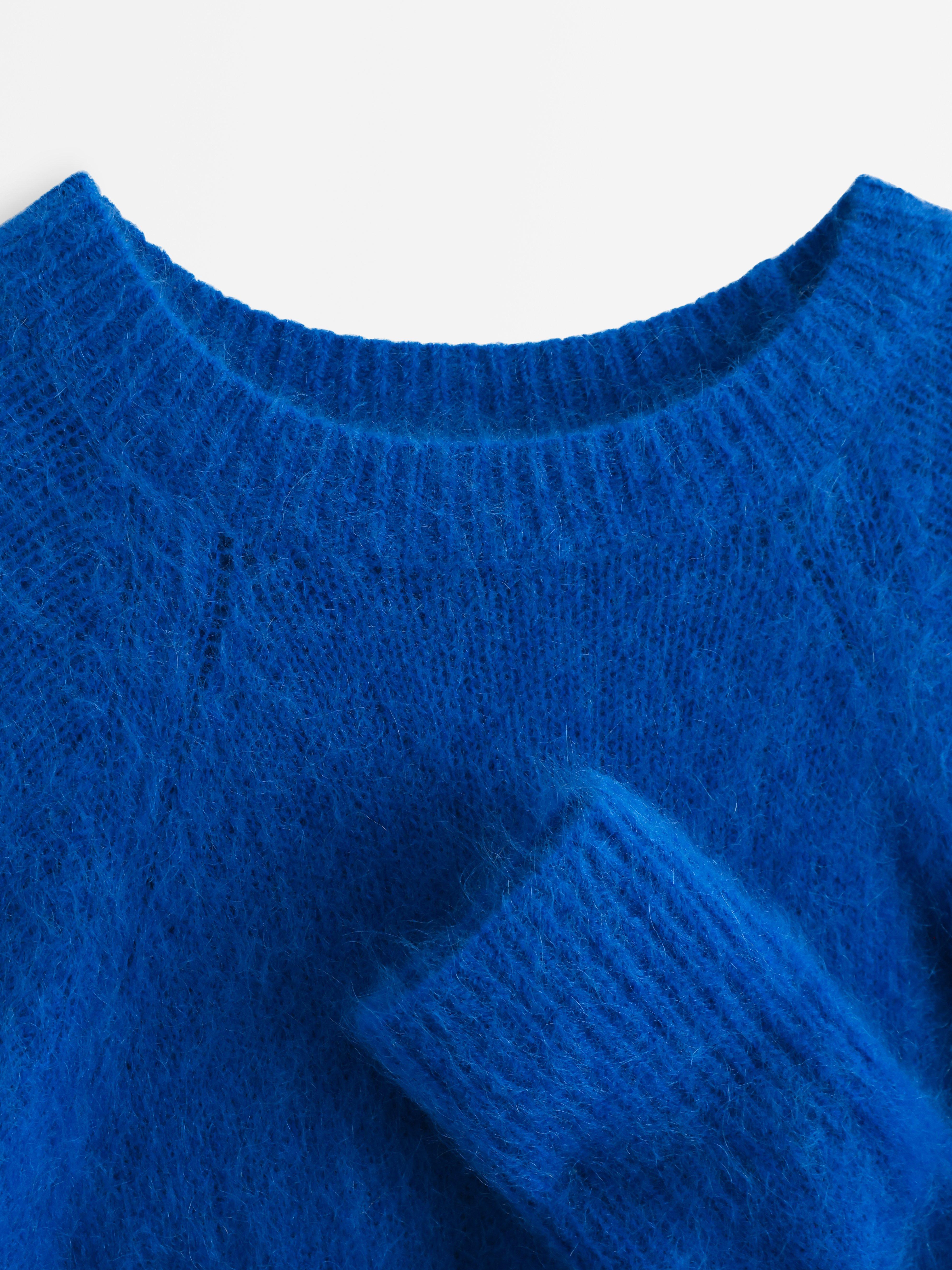 Sweater - Dame - Blå