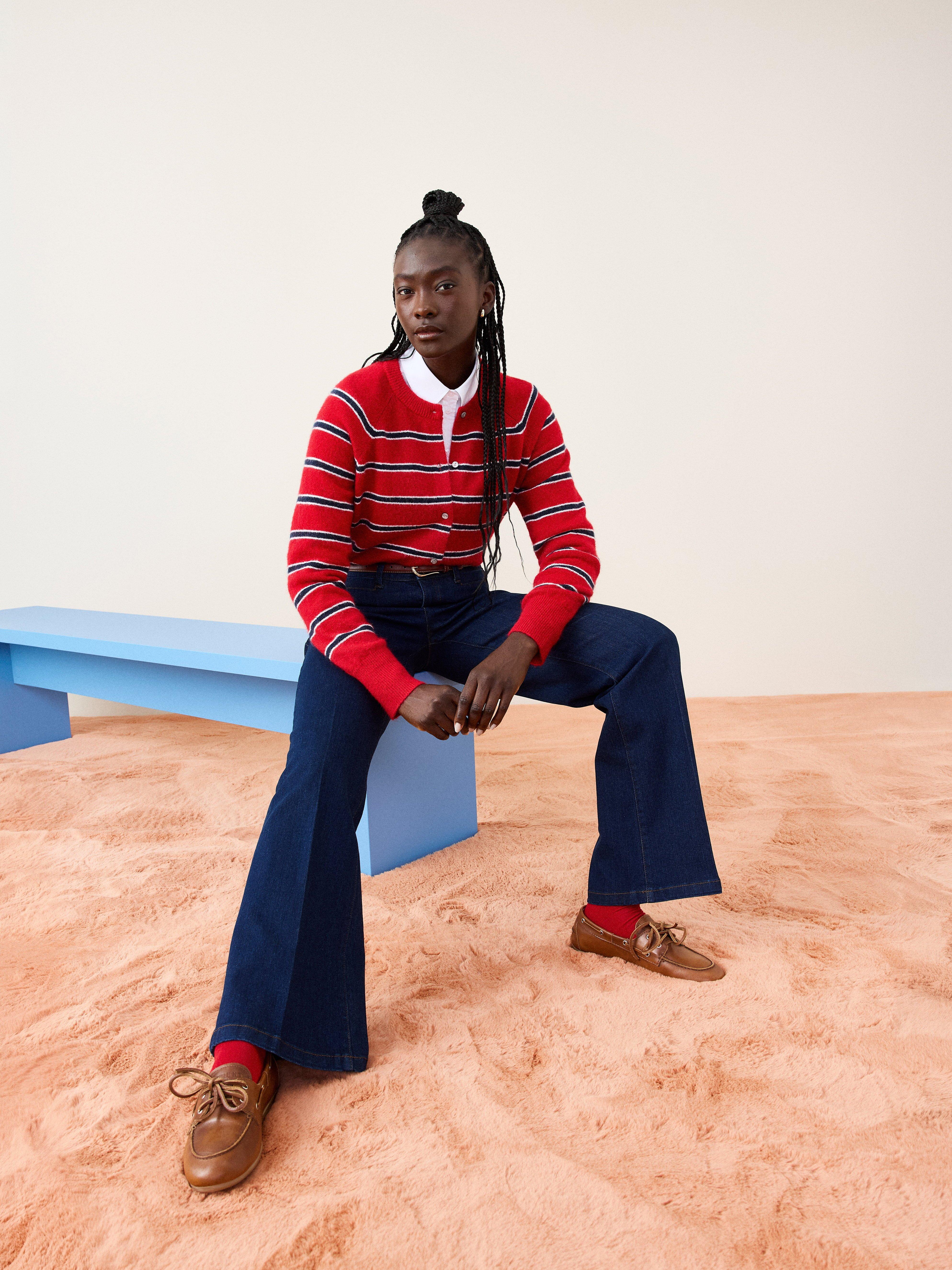 Cardigan - Womens Wear - Red