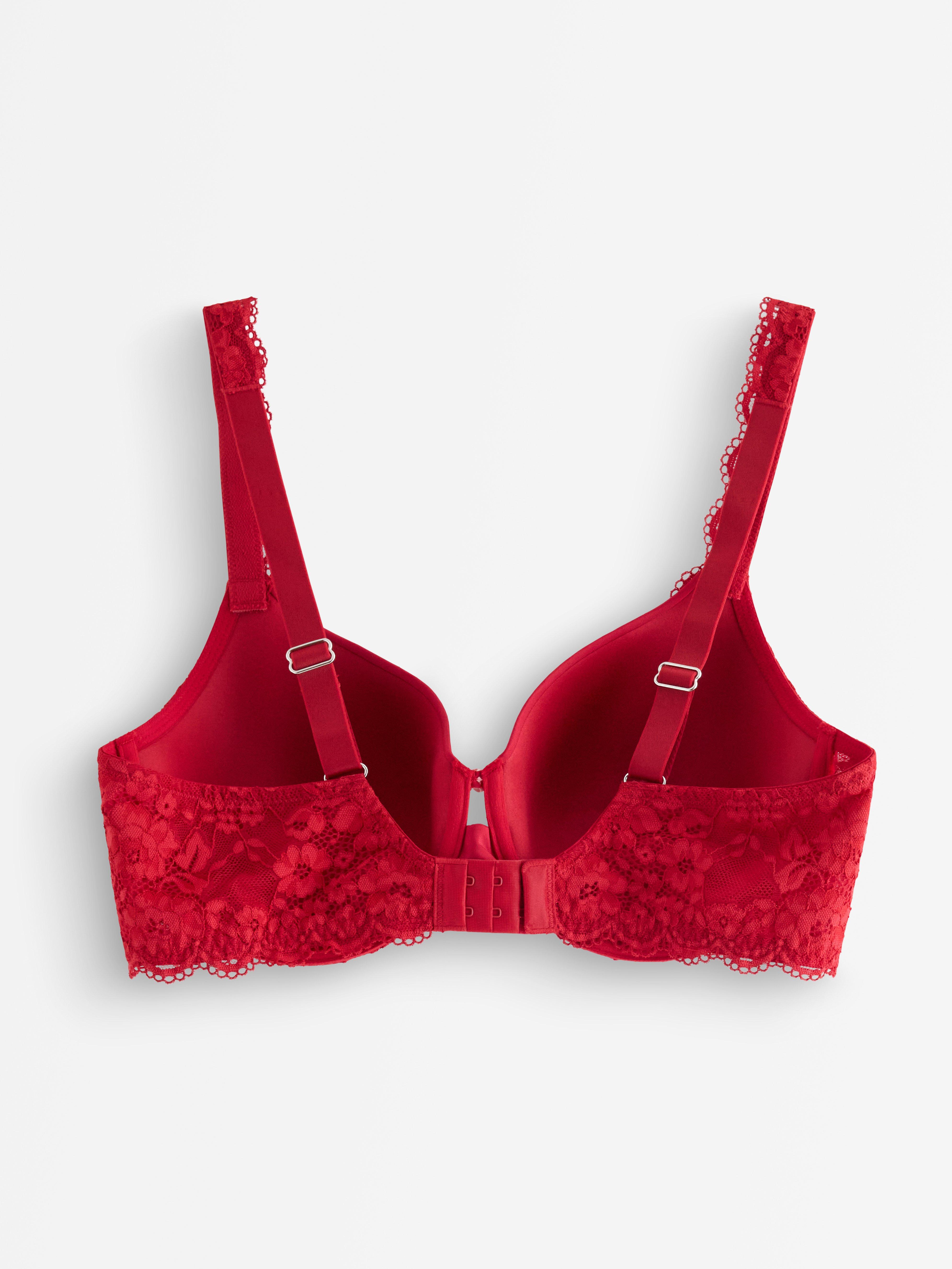 Dahlia T-shirt Bra - Lingerie - Red