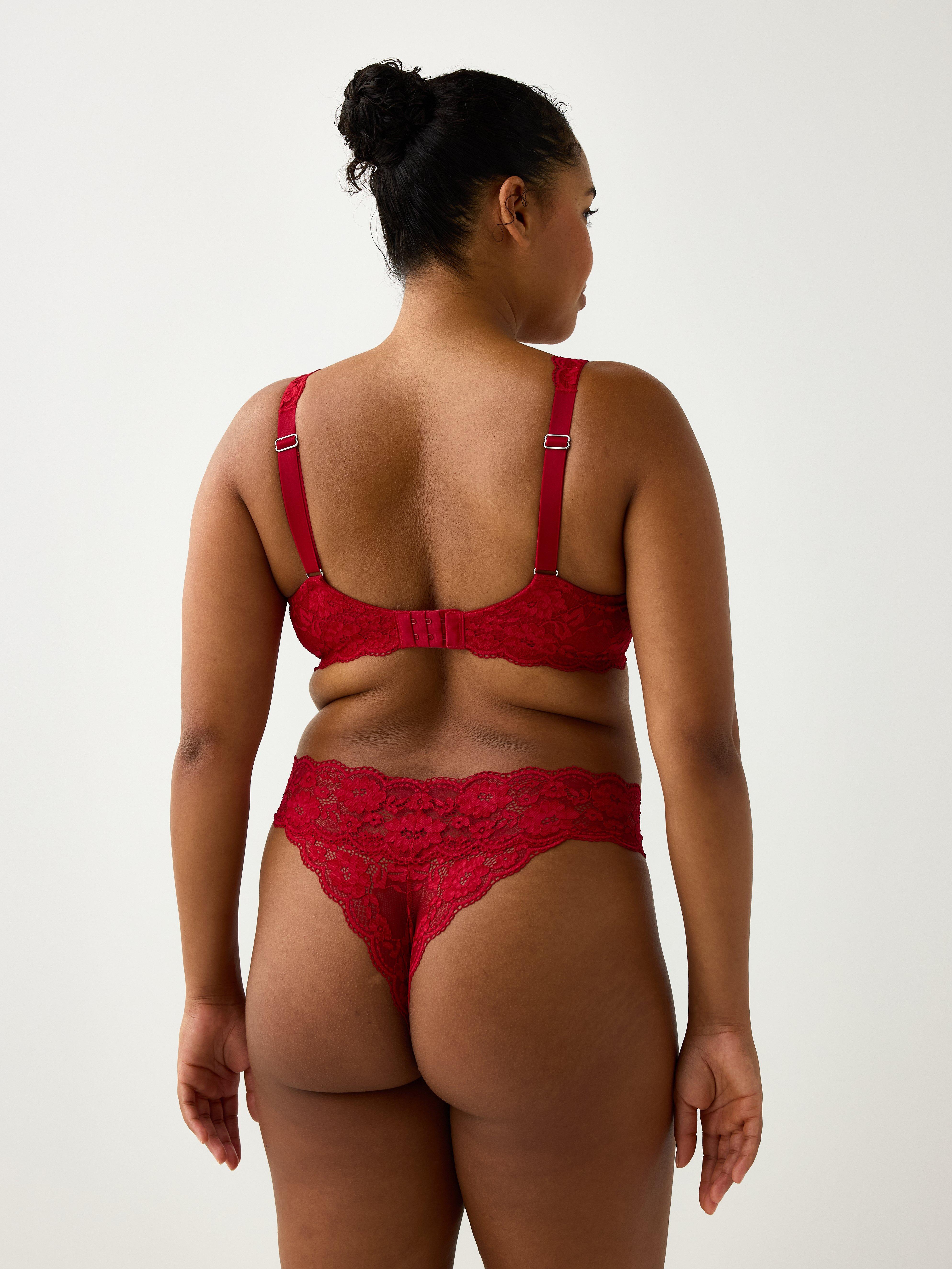 Dahlia T-shirt Bra - Lingerie - Red