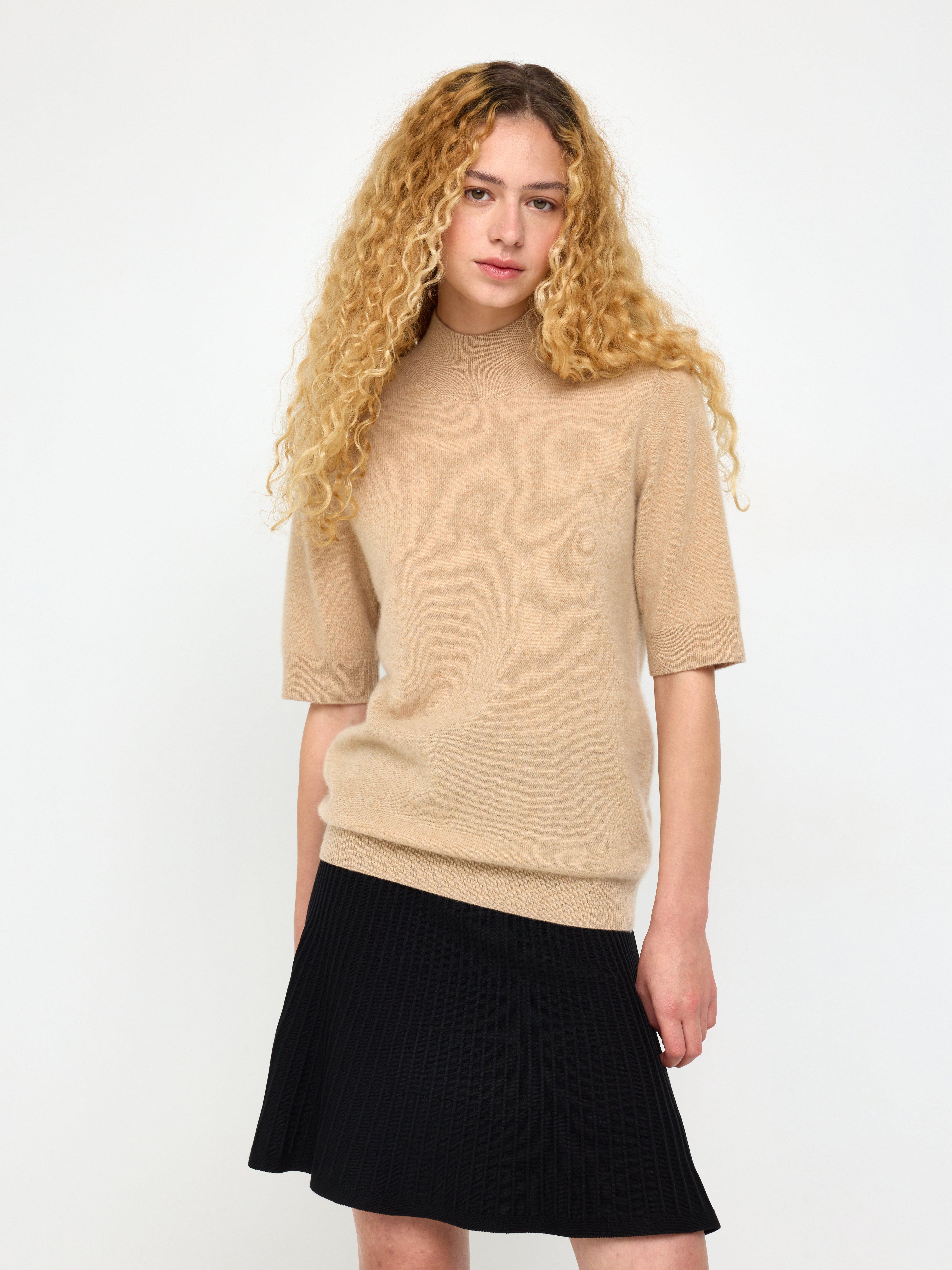 Turtle Neck Sweater - Womens Wear - Neutrals
