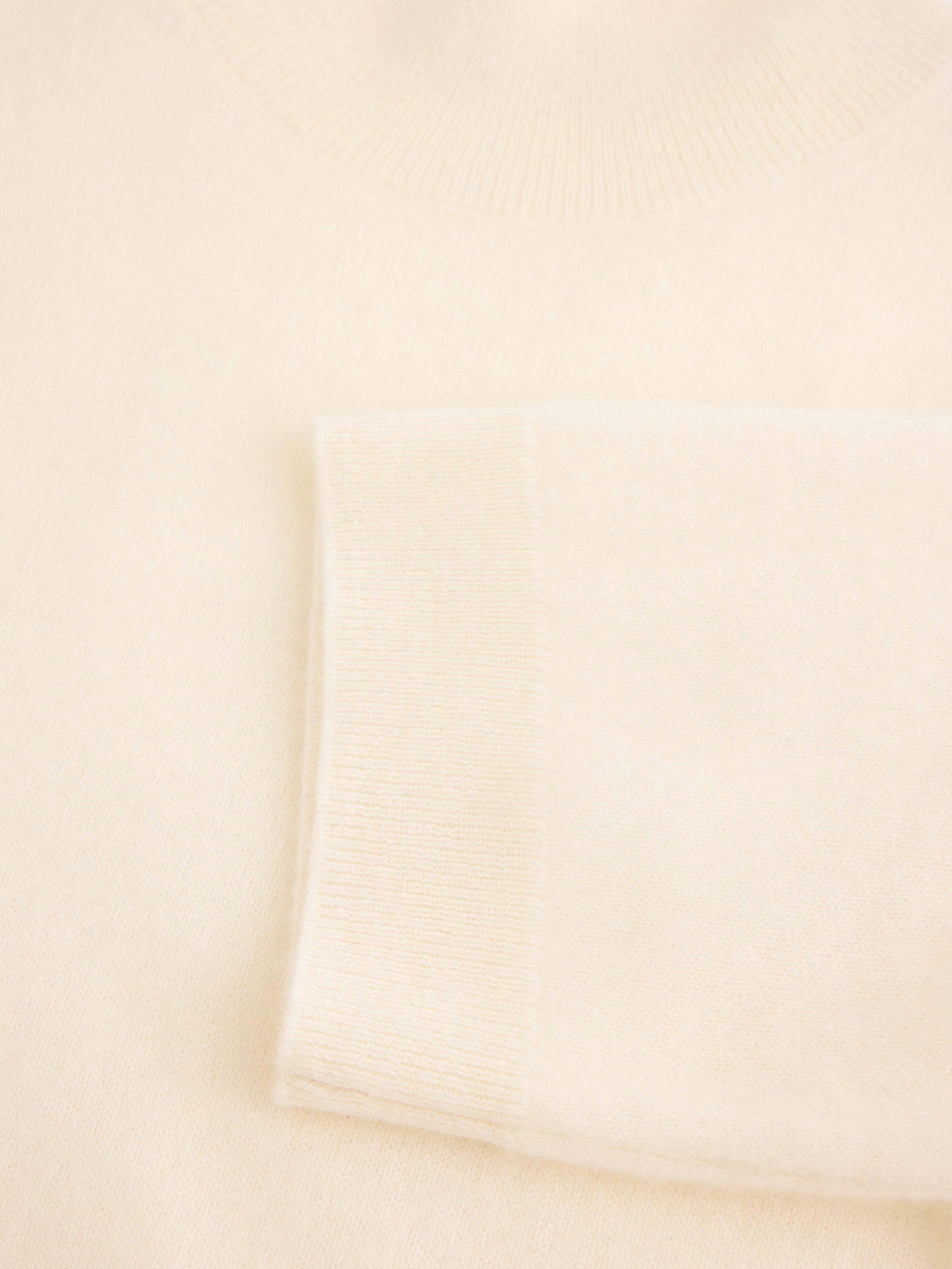 Turtle Neck Sweater - Womens Wear - White