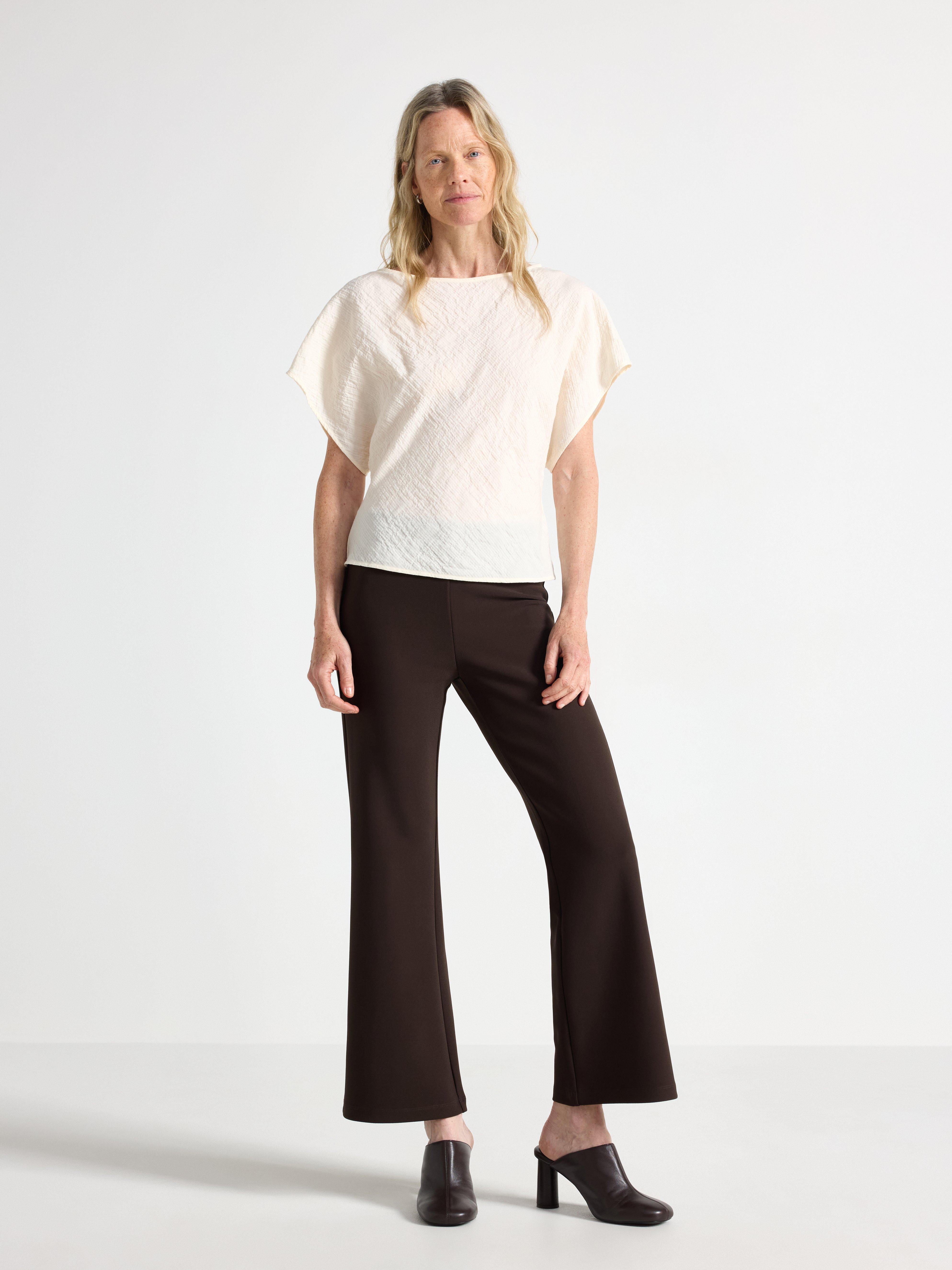 Bluse - Dame - Hvit