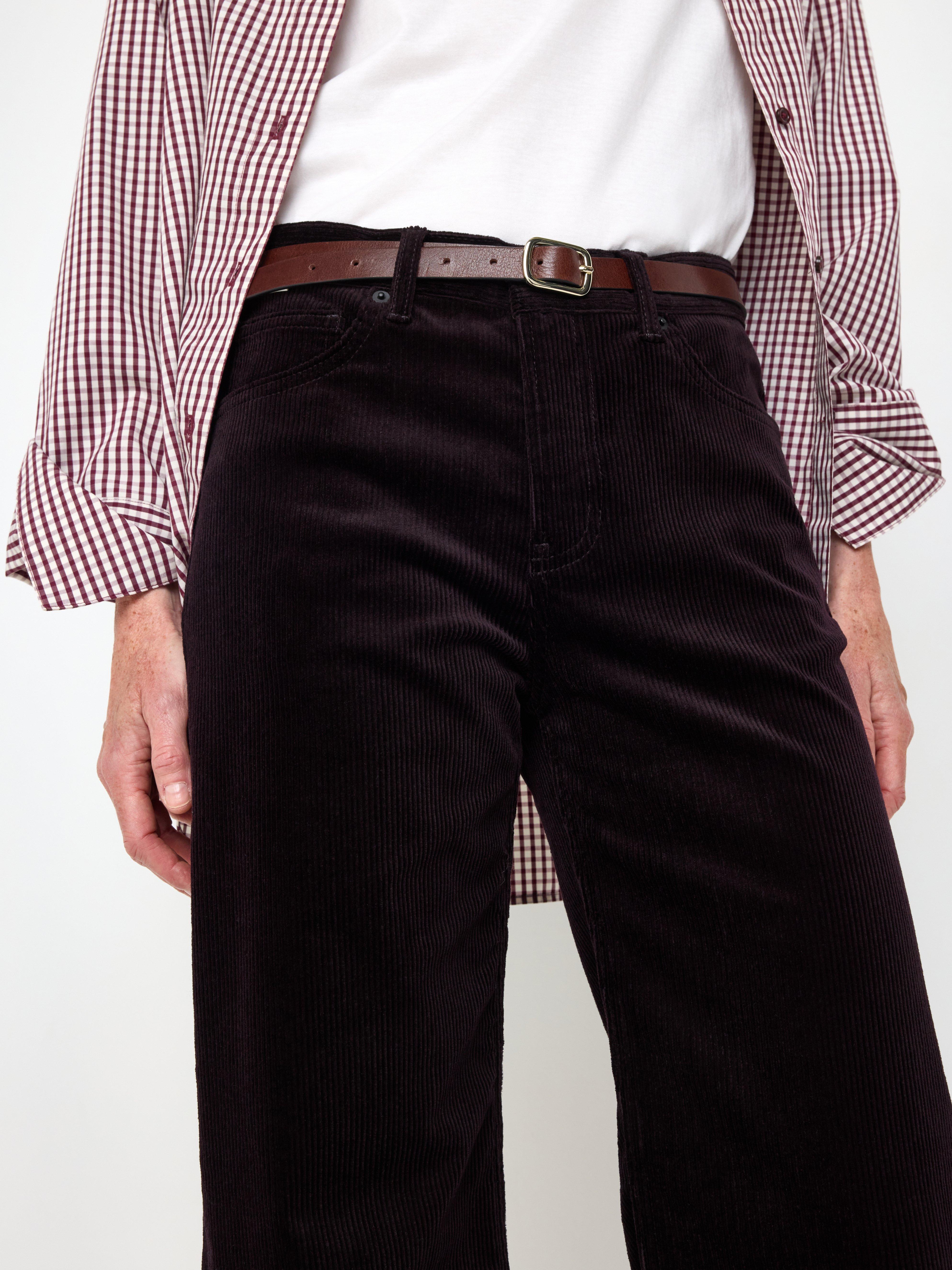 Trousers -  - Brown