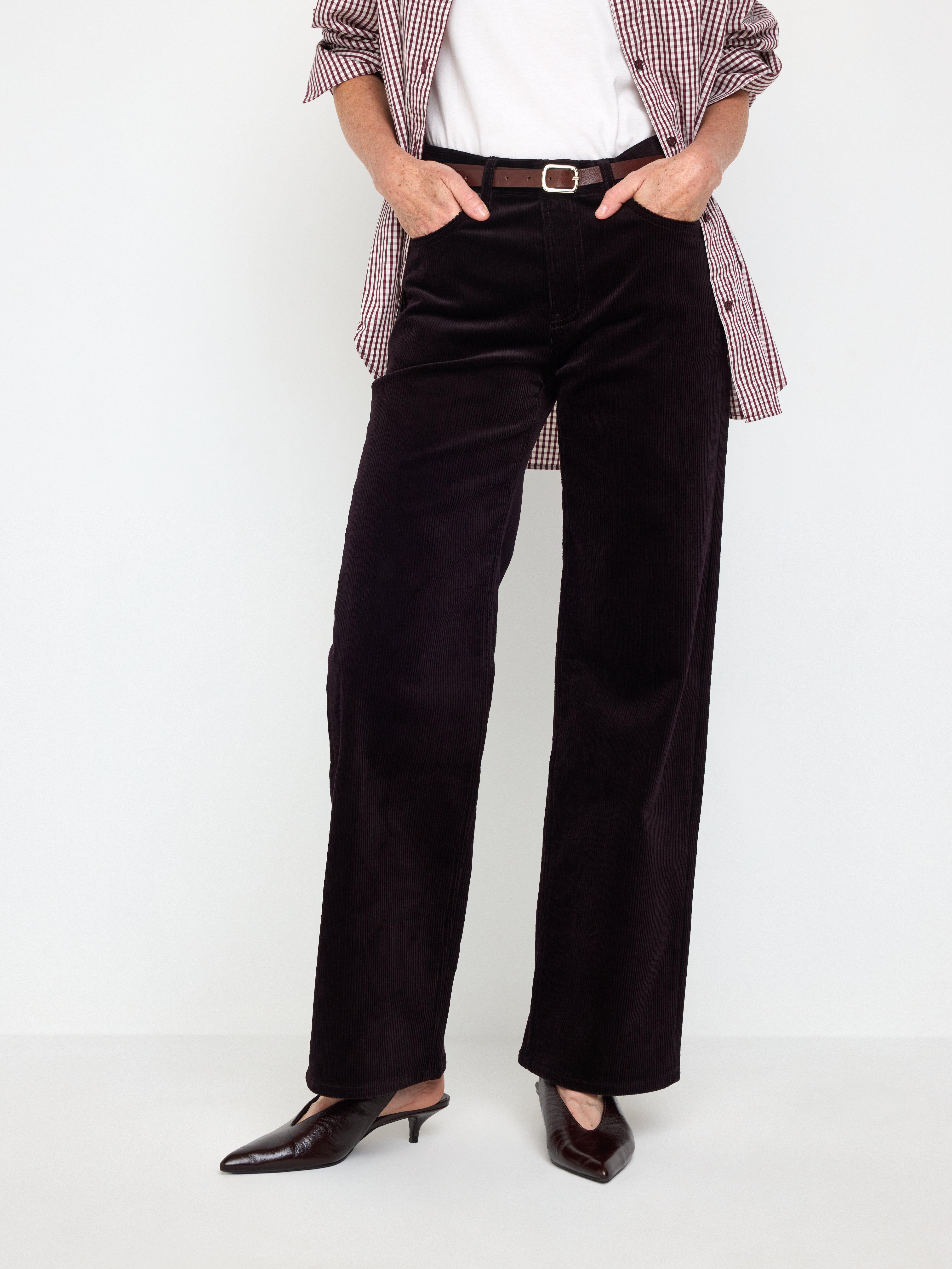 Trousers -  - Brown