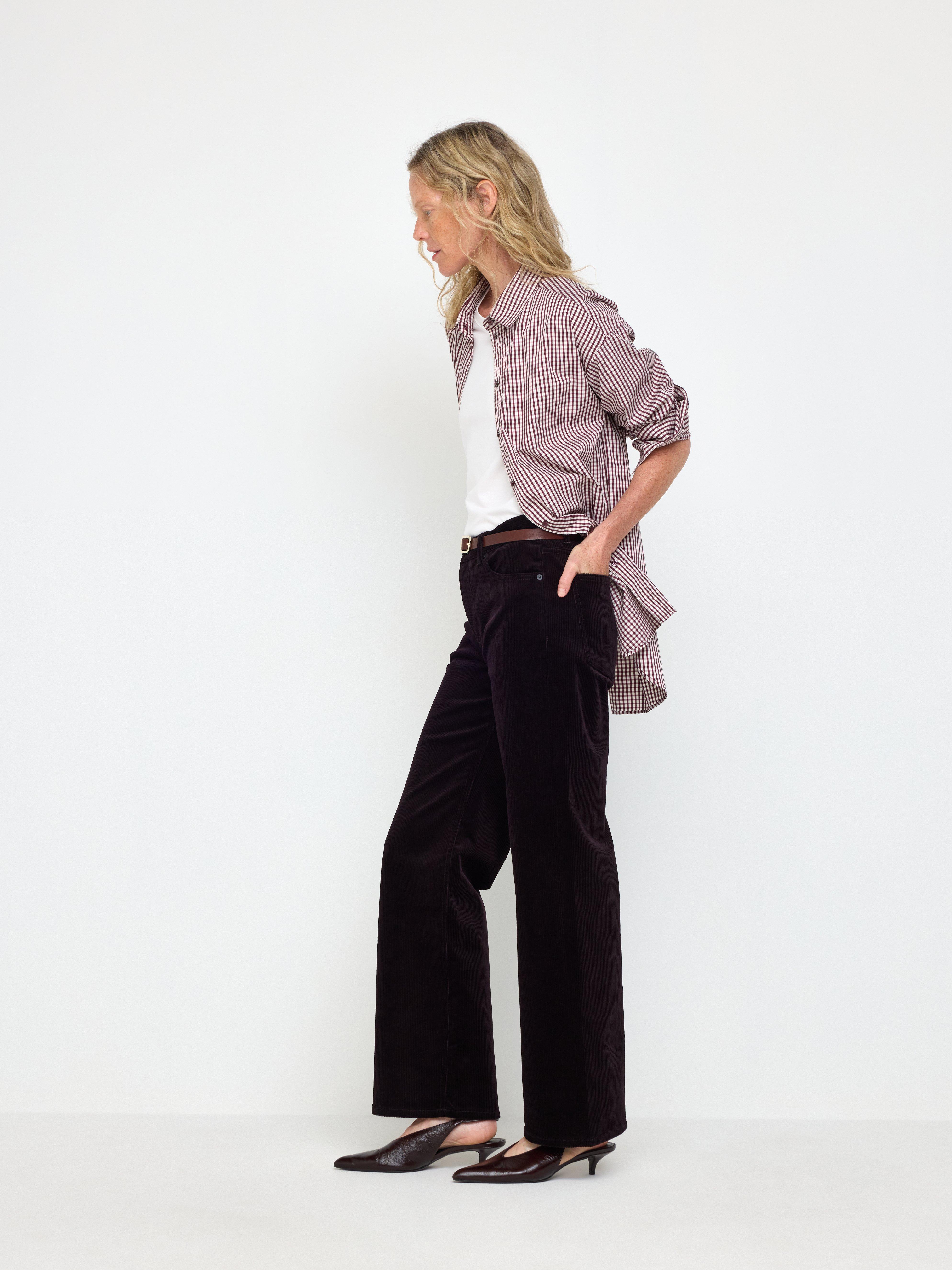Nohavice -  - Hnedá