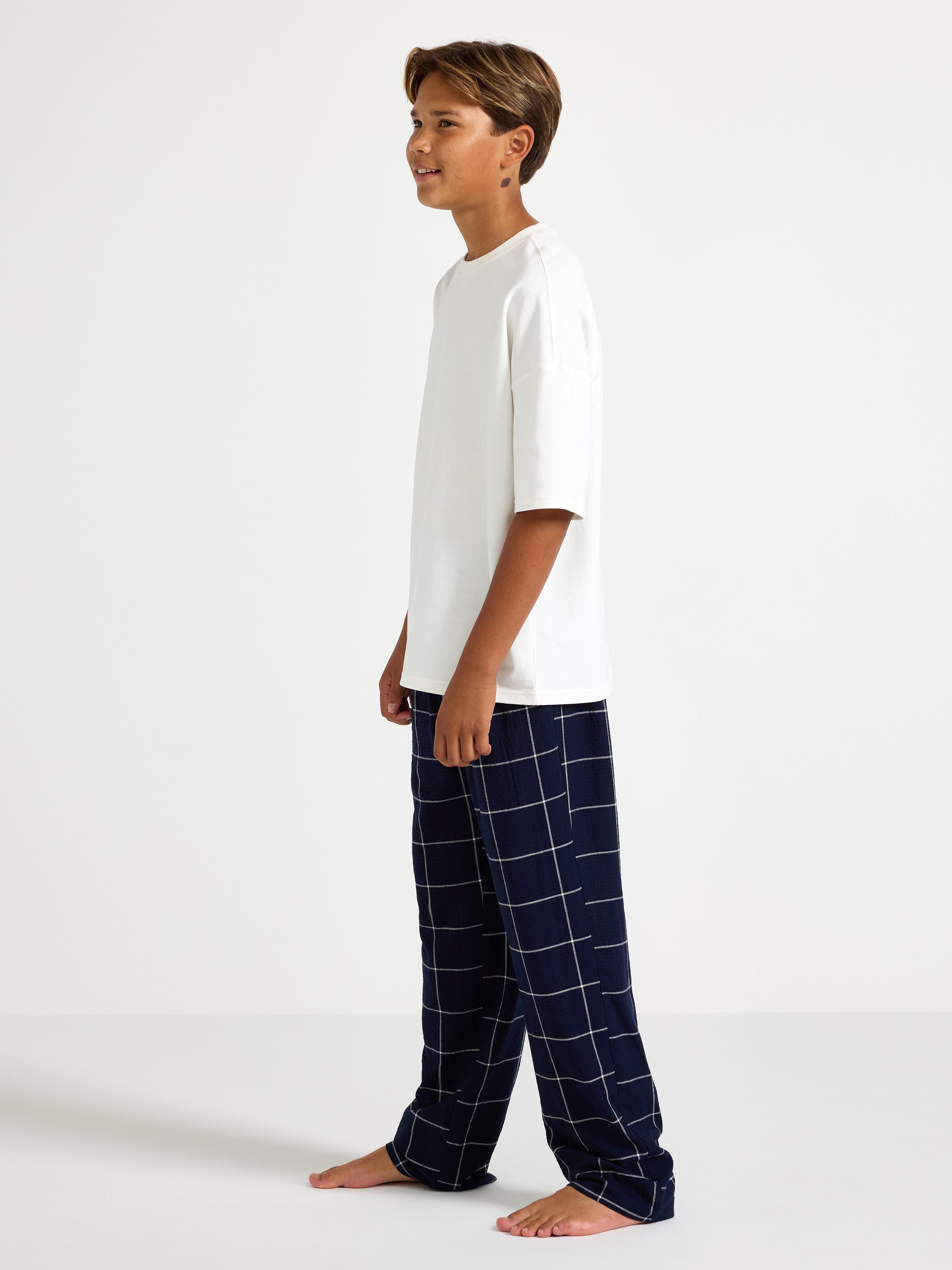 Pyjamas-sæt - Børn - Blå
