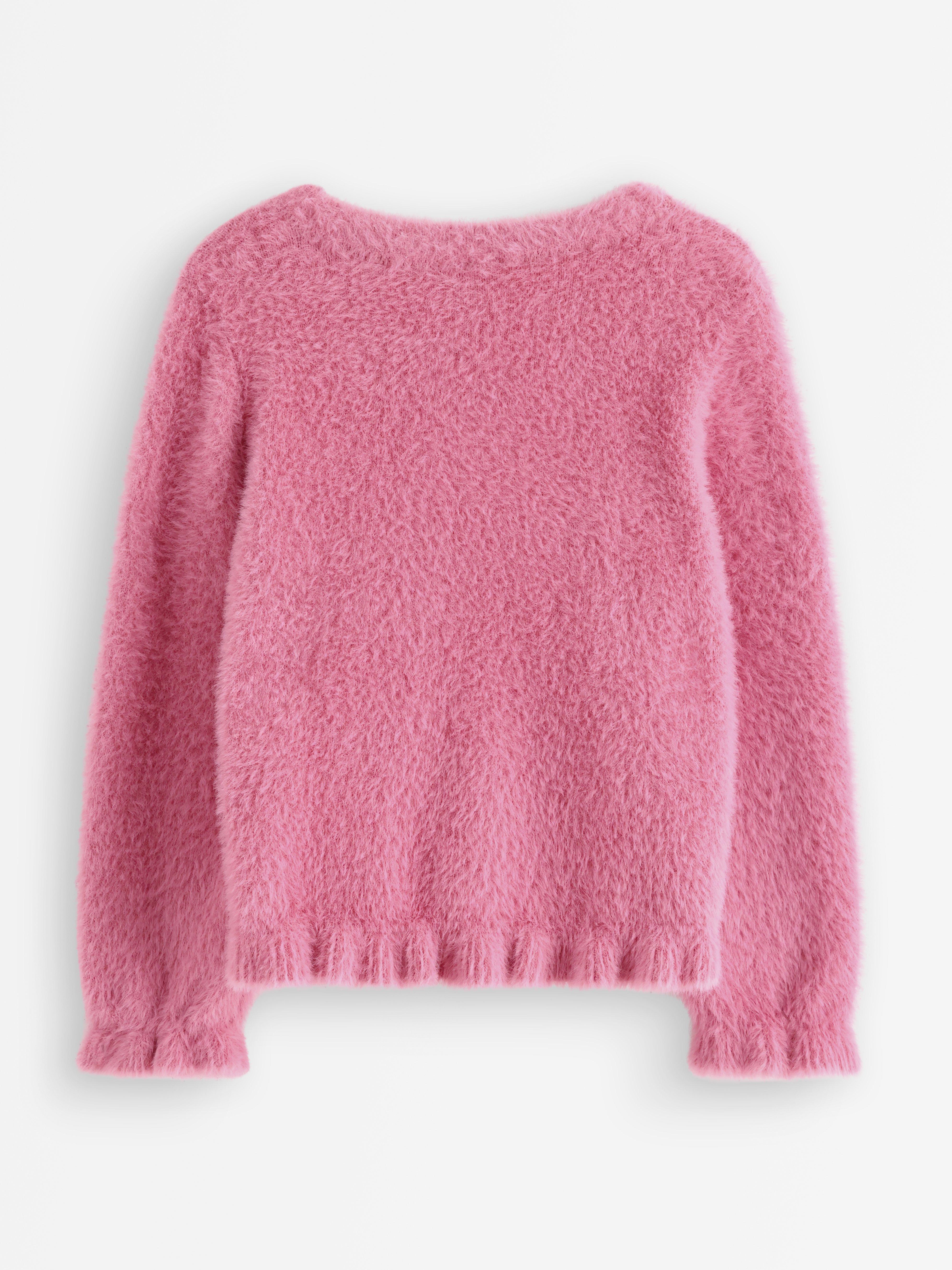 Cardigan - Børn - Lyserød