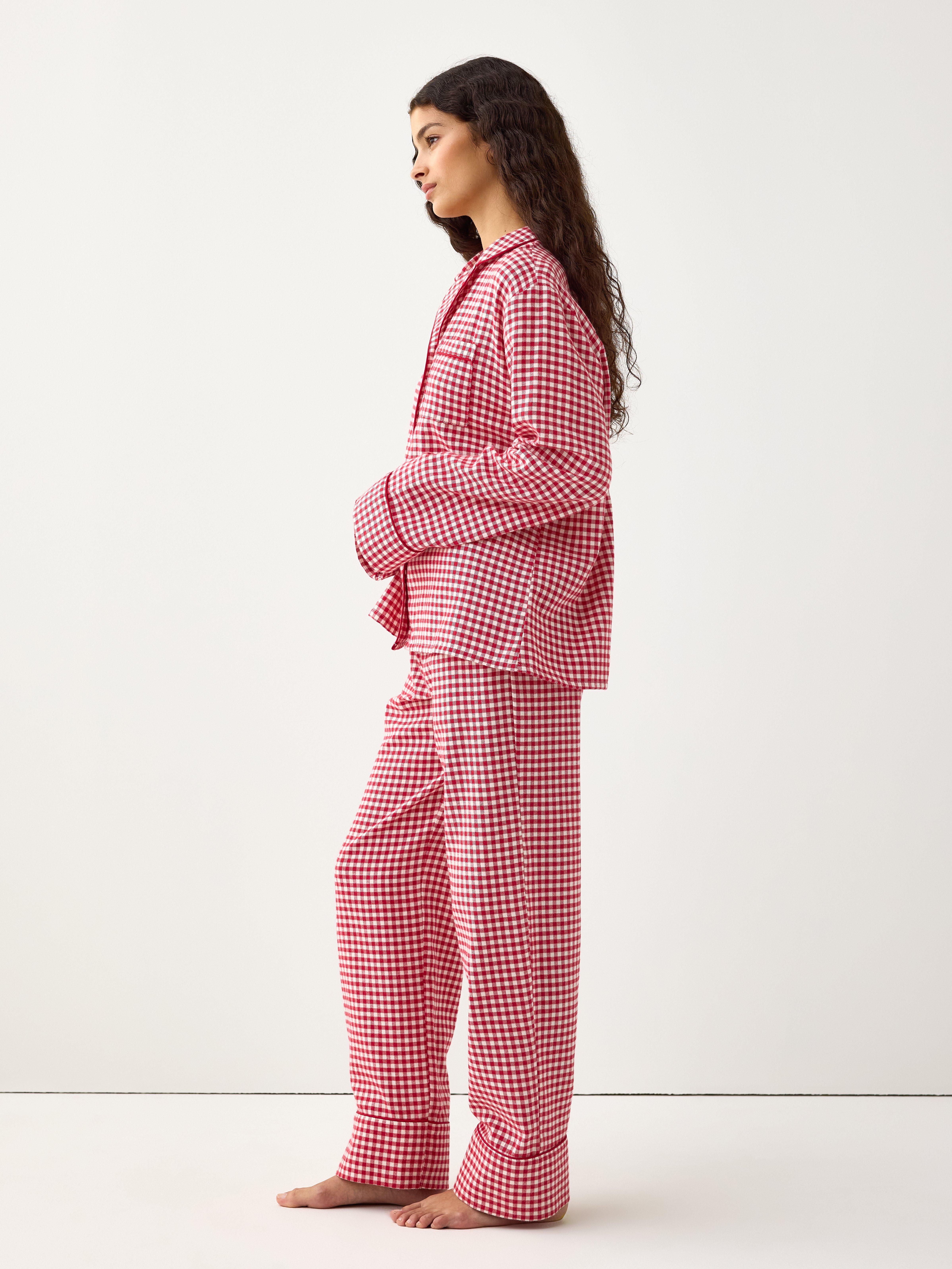 Pyjamahousut - Alusvaatteet - Punainen