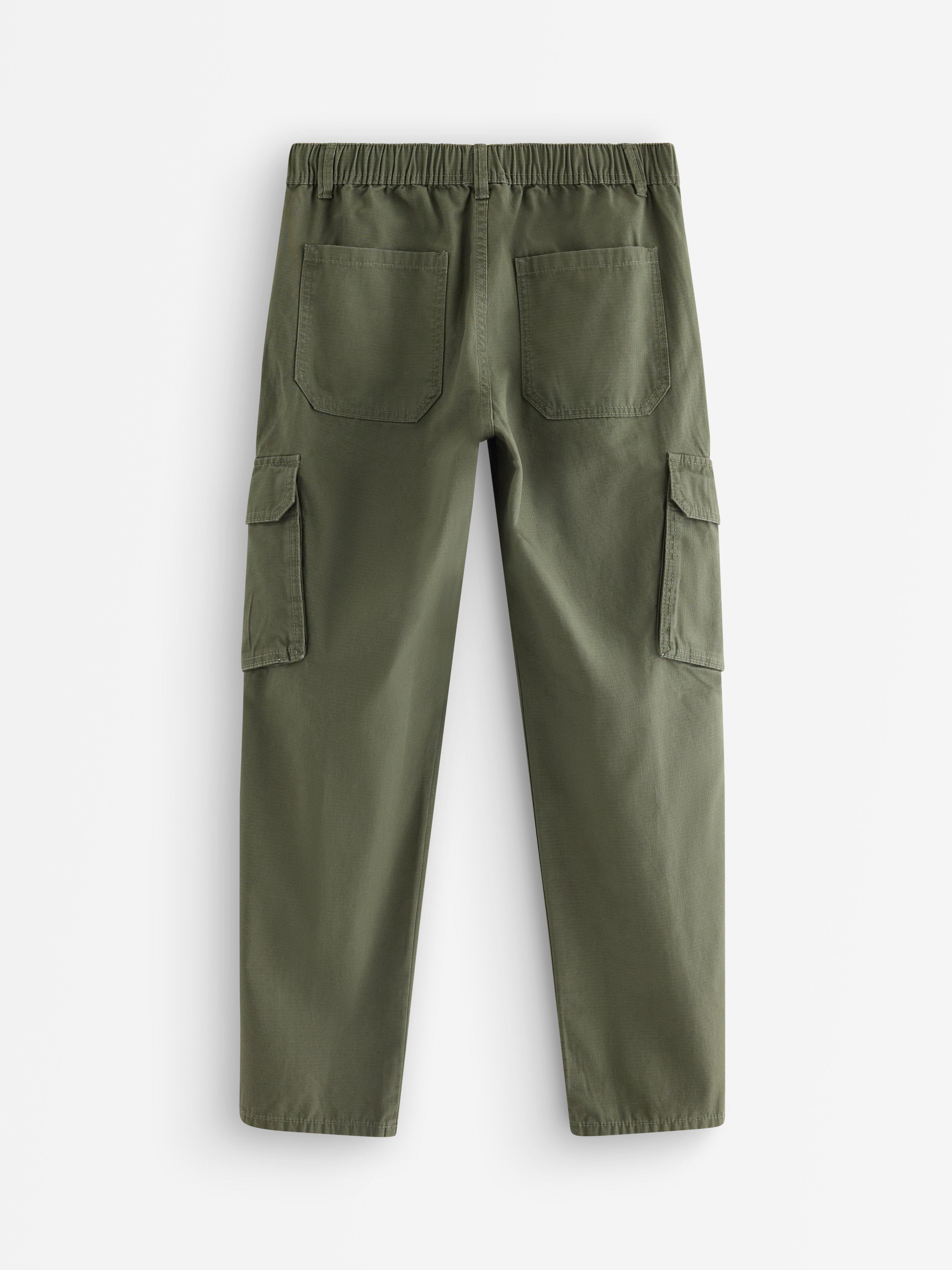 Cargo Trousers - Kids Wear - Khaki