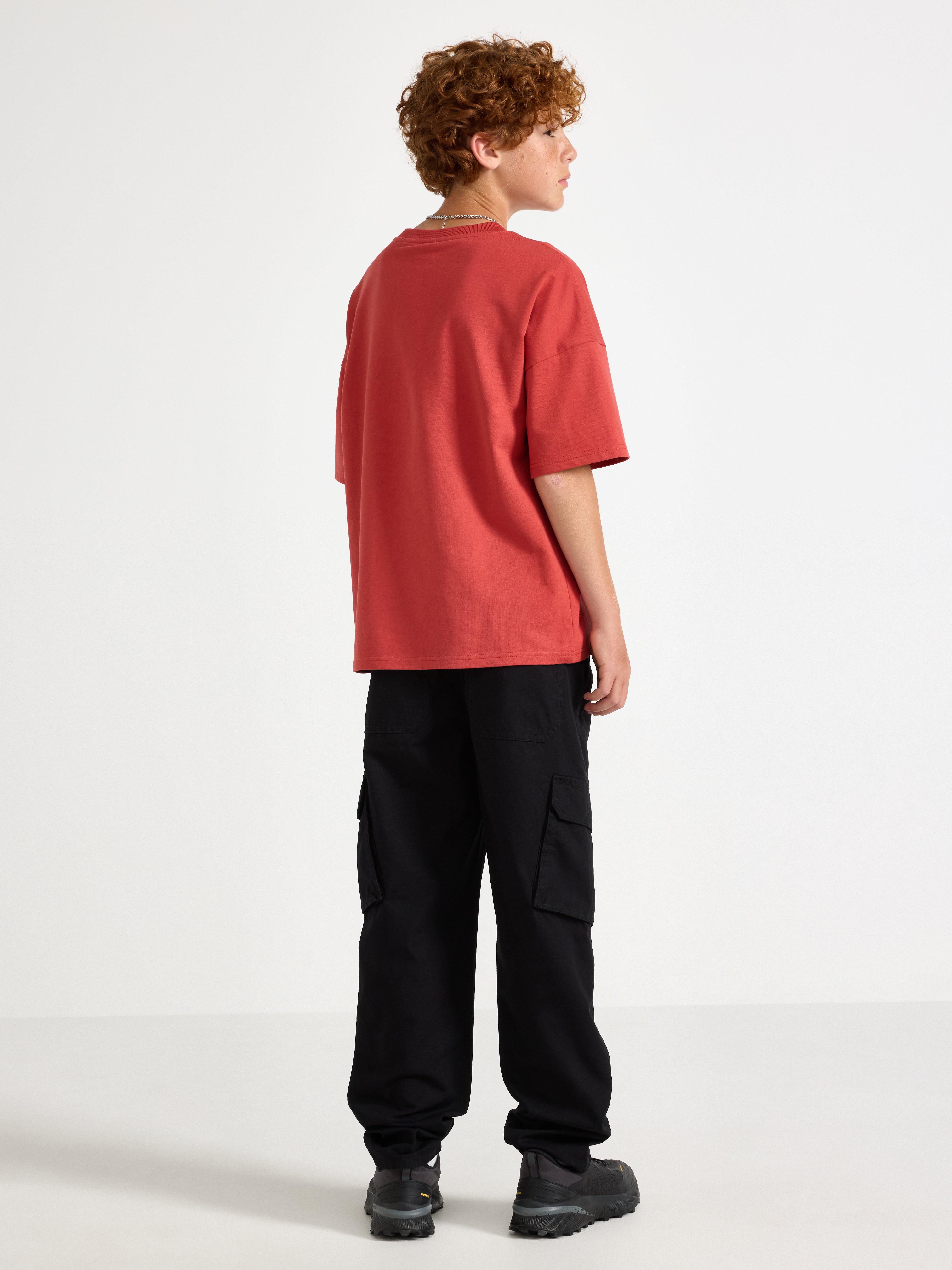 Cargo Trousers - Kids Wear - Black