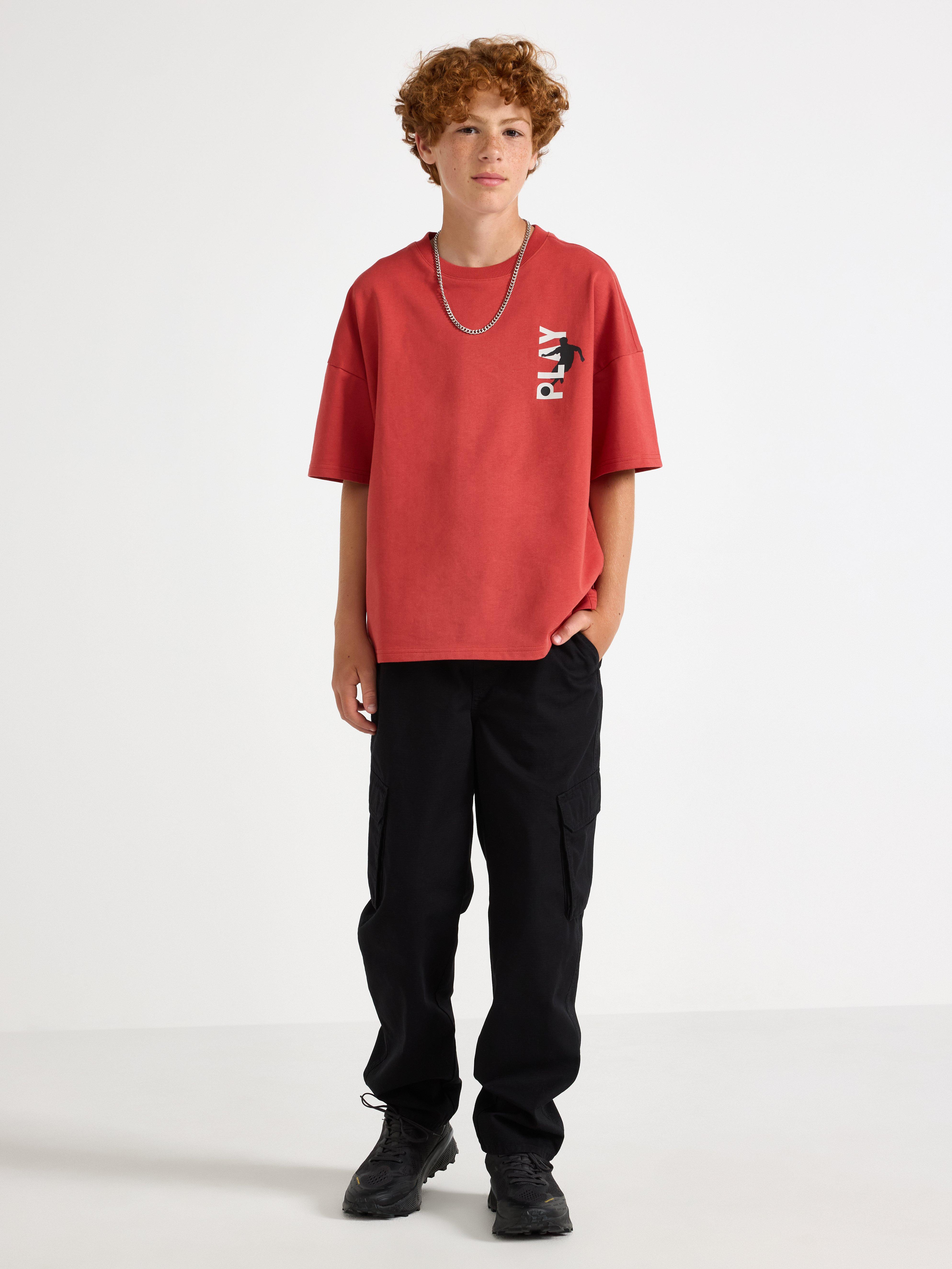 Cargo Trousers - Kids Wear - Black