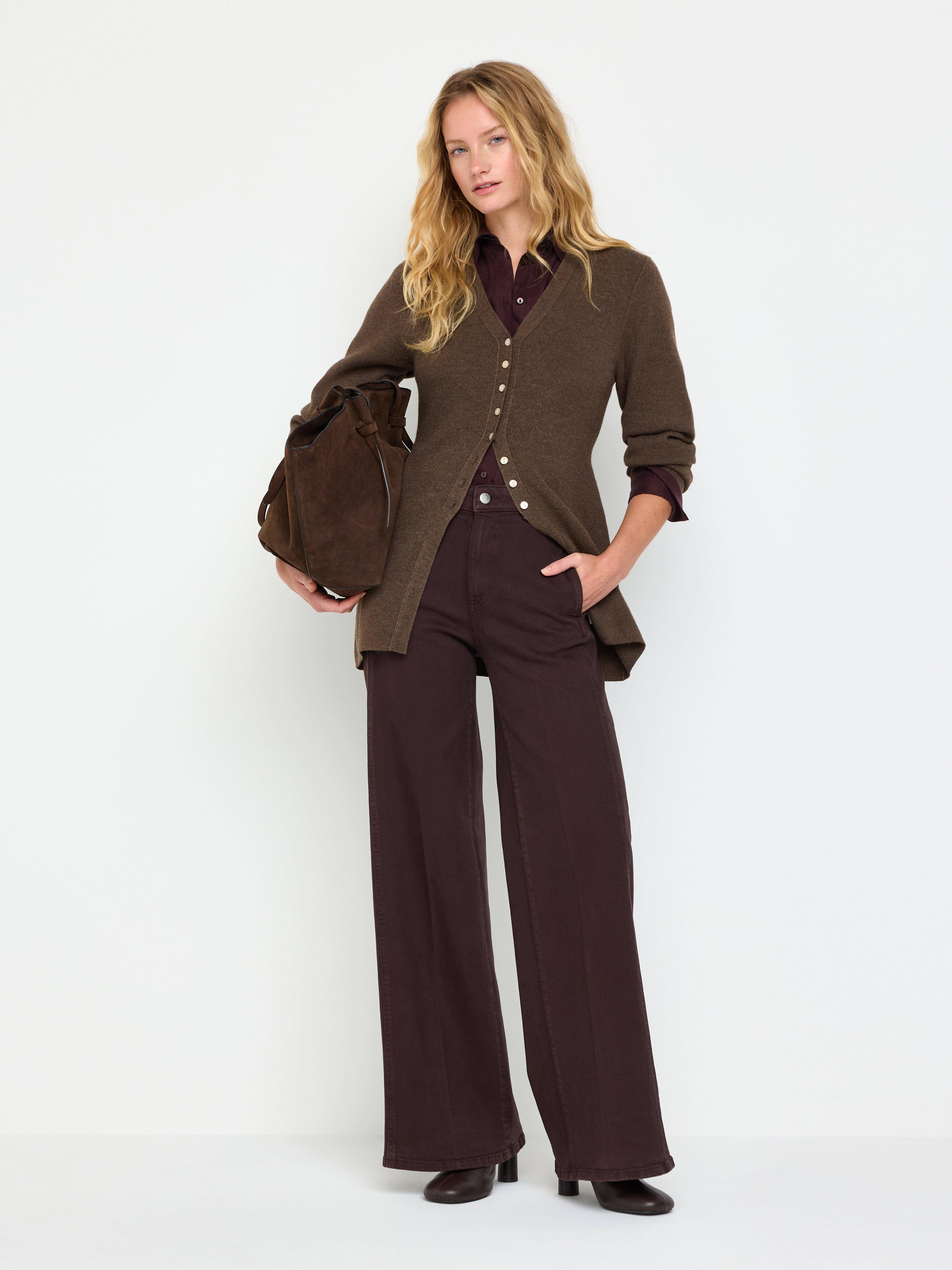 Jeans - Dam - Brun