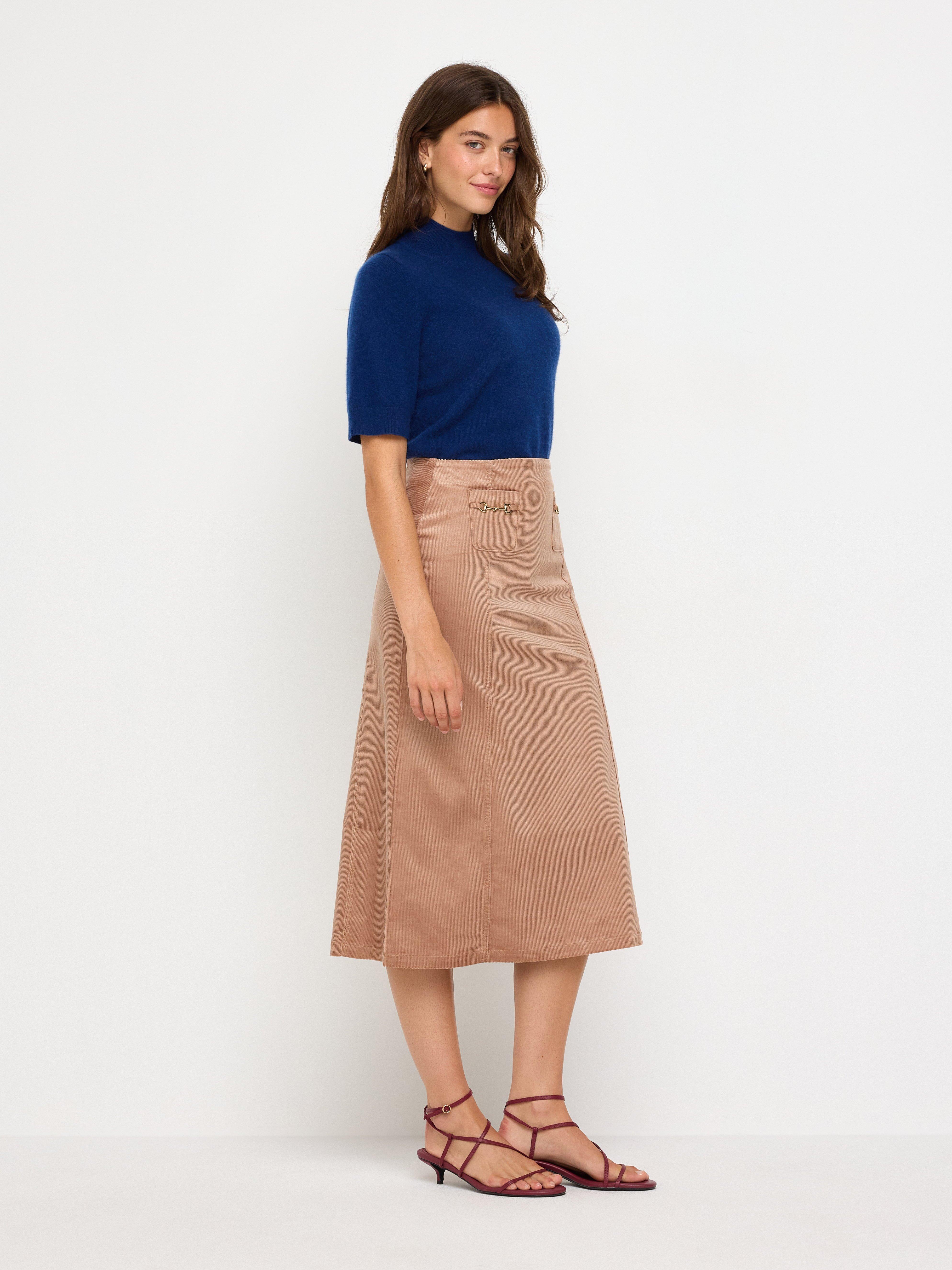 Nederdel - Dame - Beige