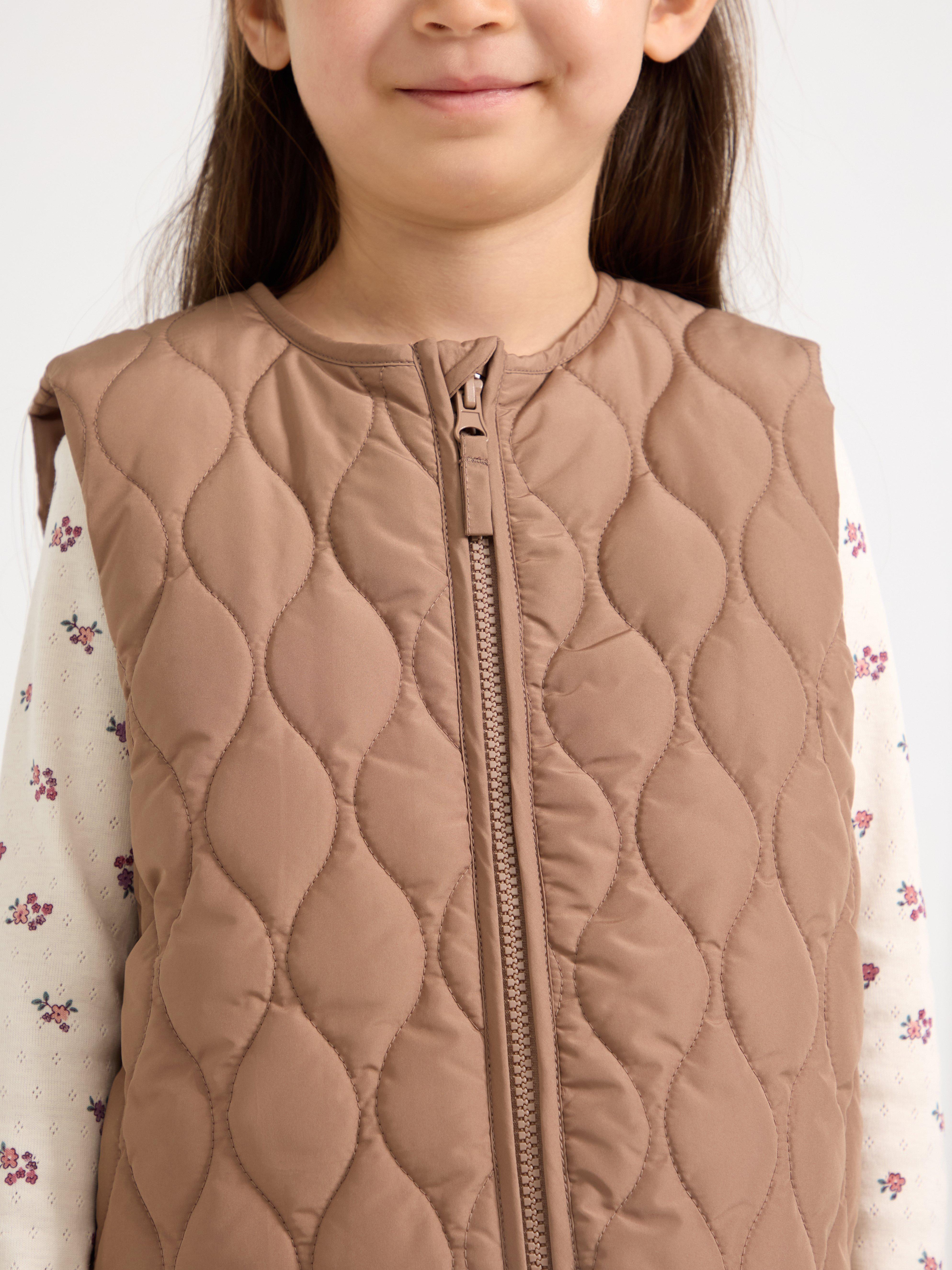 Vest - Barn - Brun