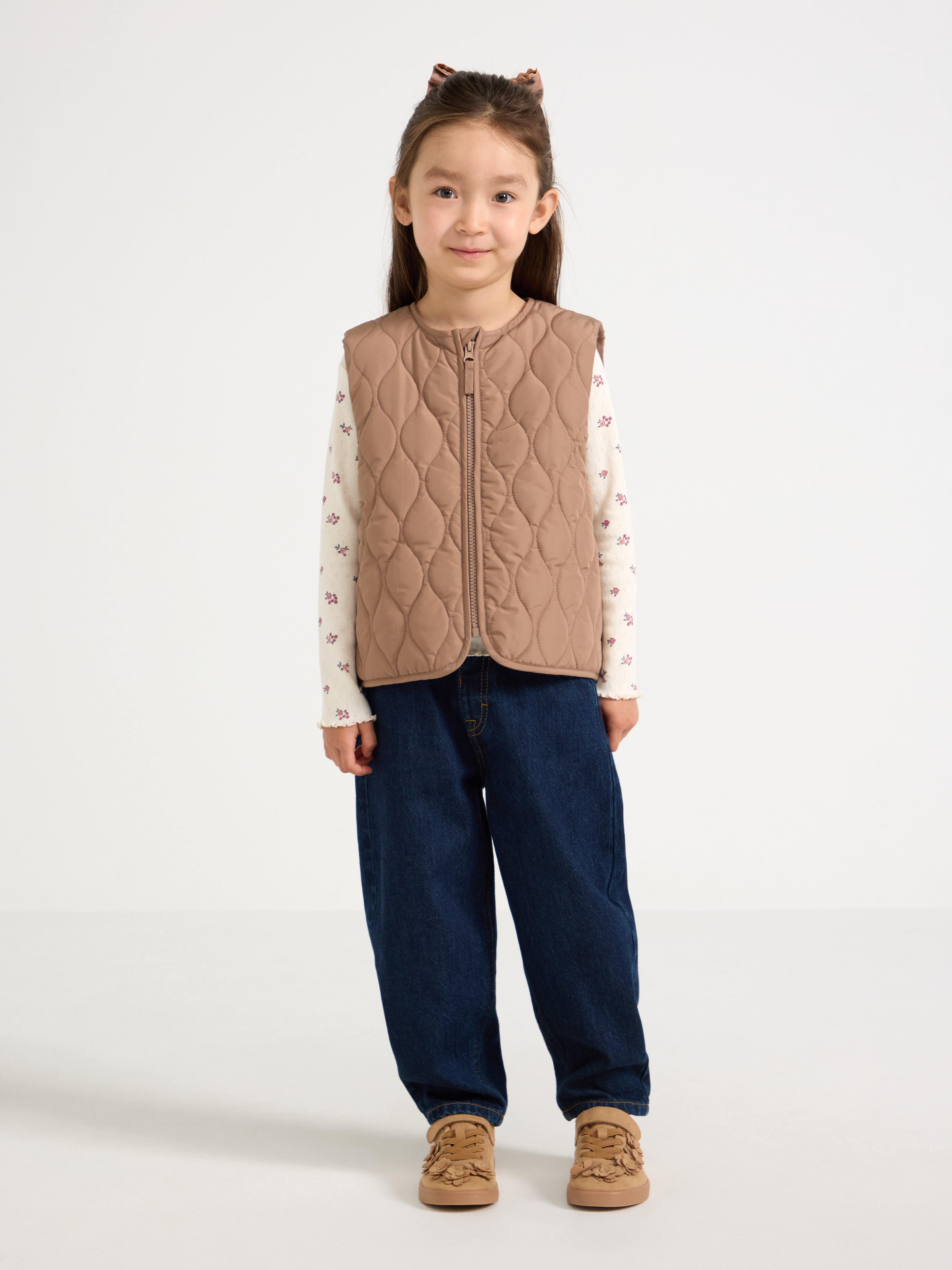 Vest - Barn - Brun