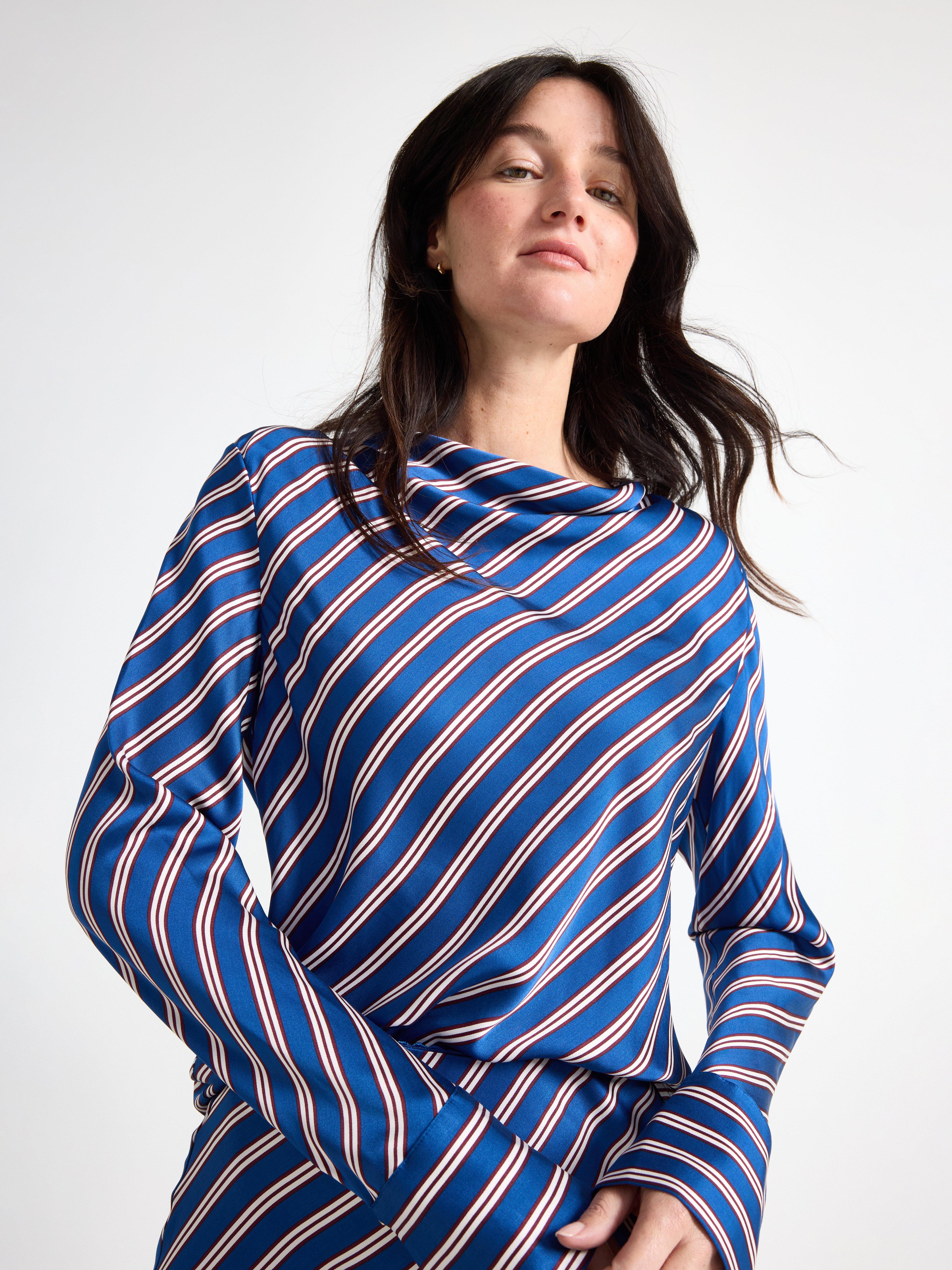 Blouse -  - Blue