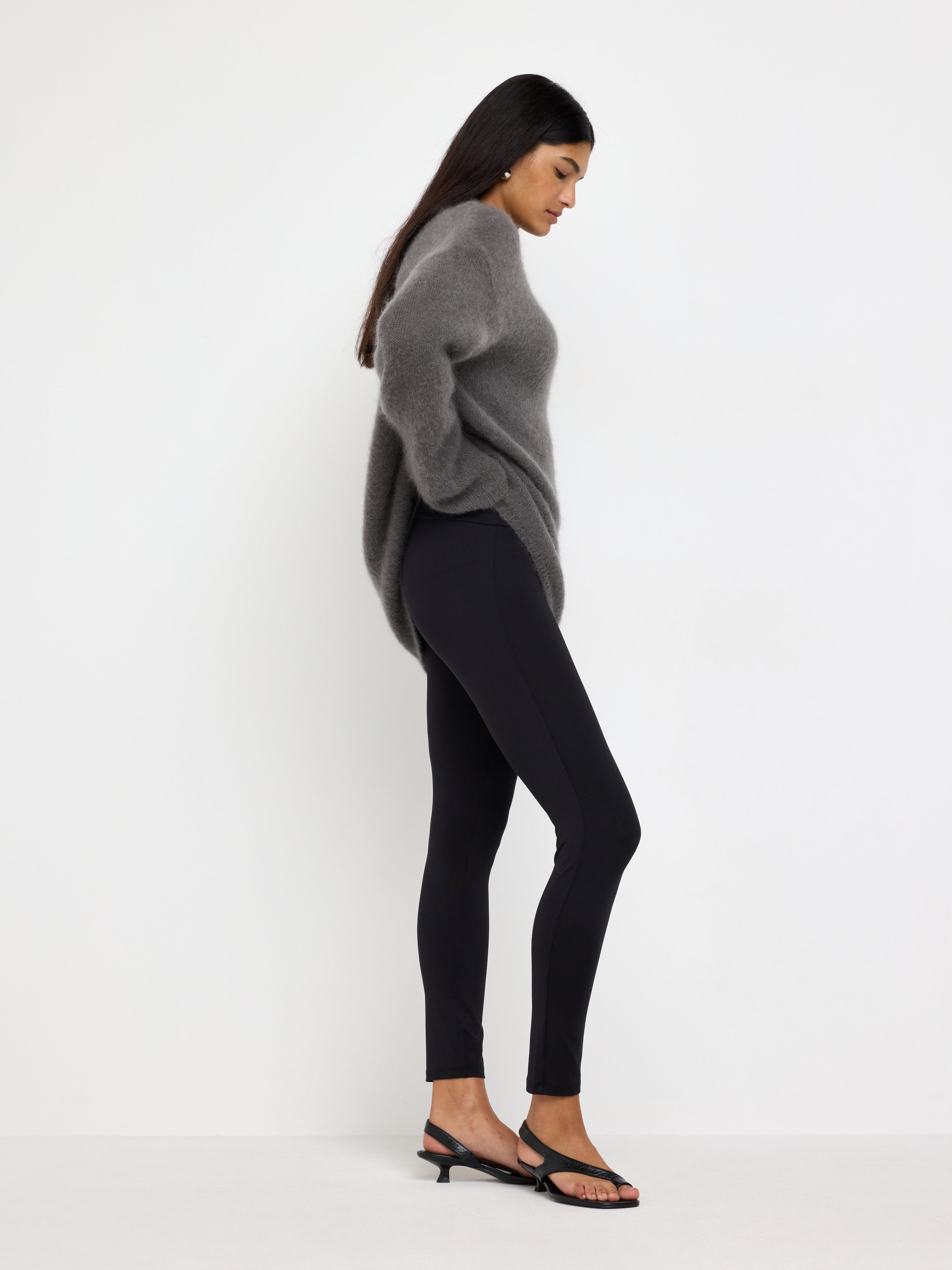Leggings - Womens Wear - Black